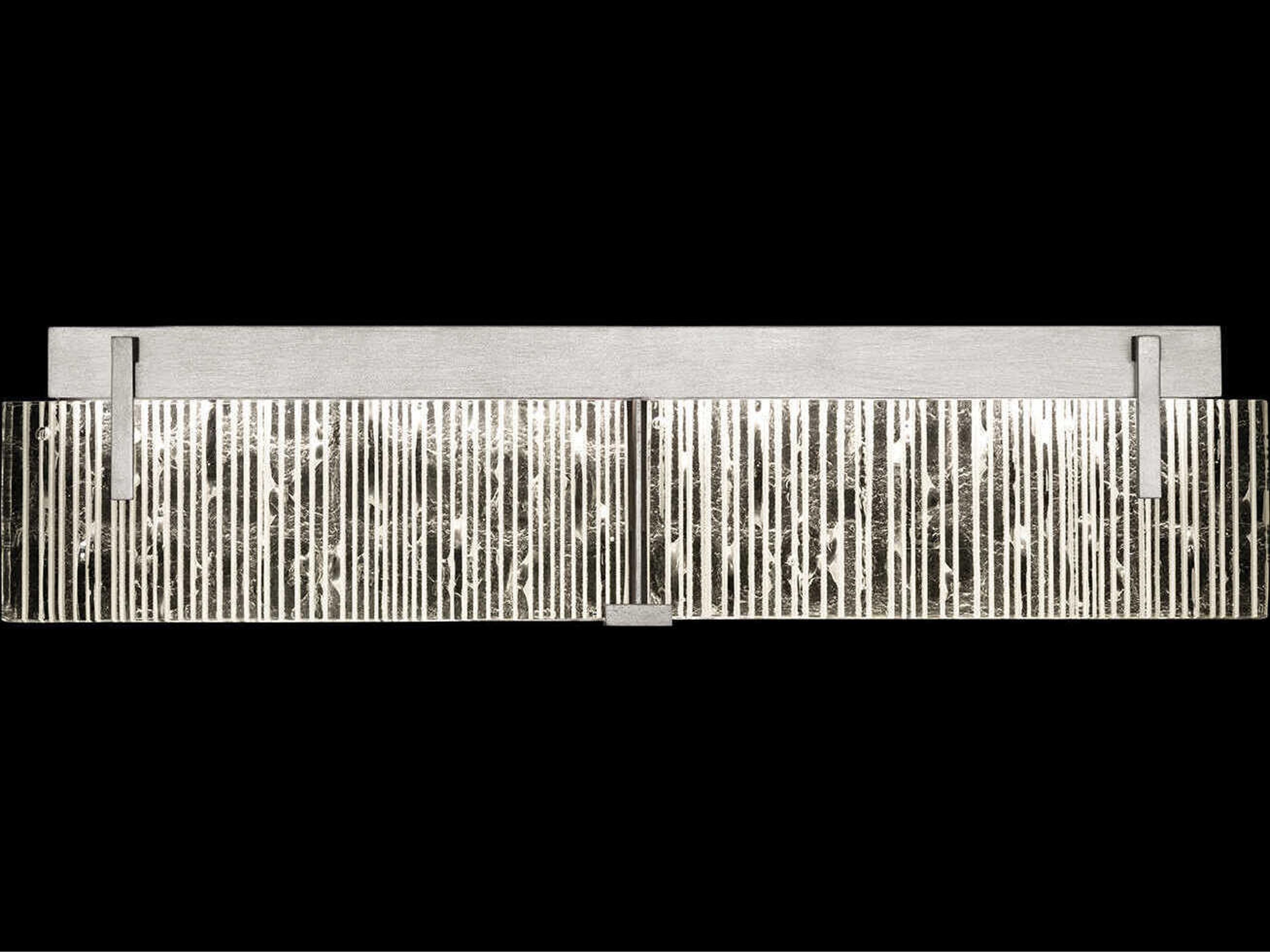 Fine Art Handcrafted Lighting Terra 4-Light Silver Vanity Light