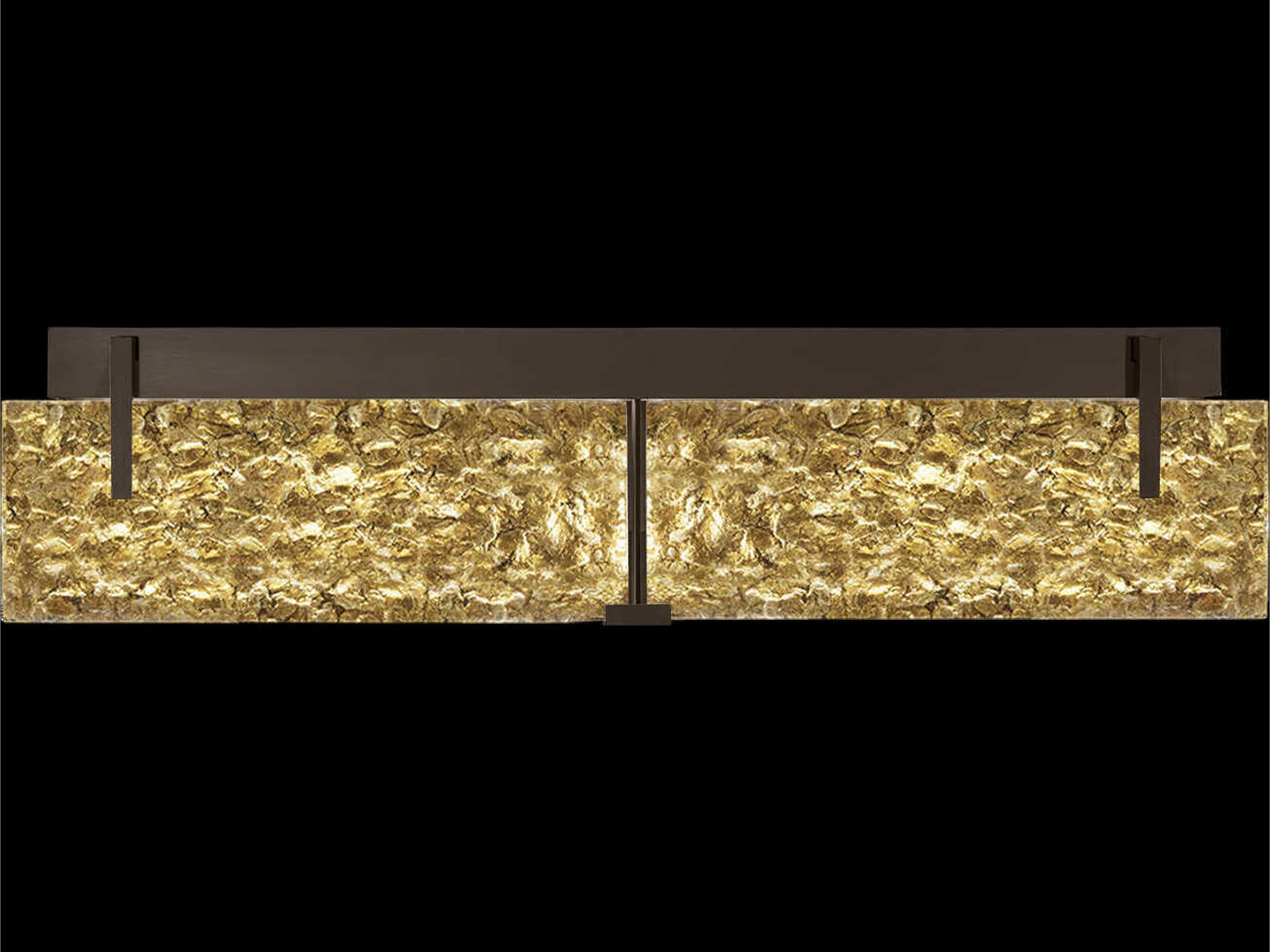 Fine Art Handcrafted Lighting Terra 4-Light Bronze Vanity Light