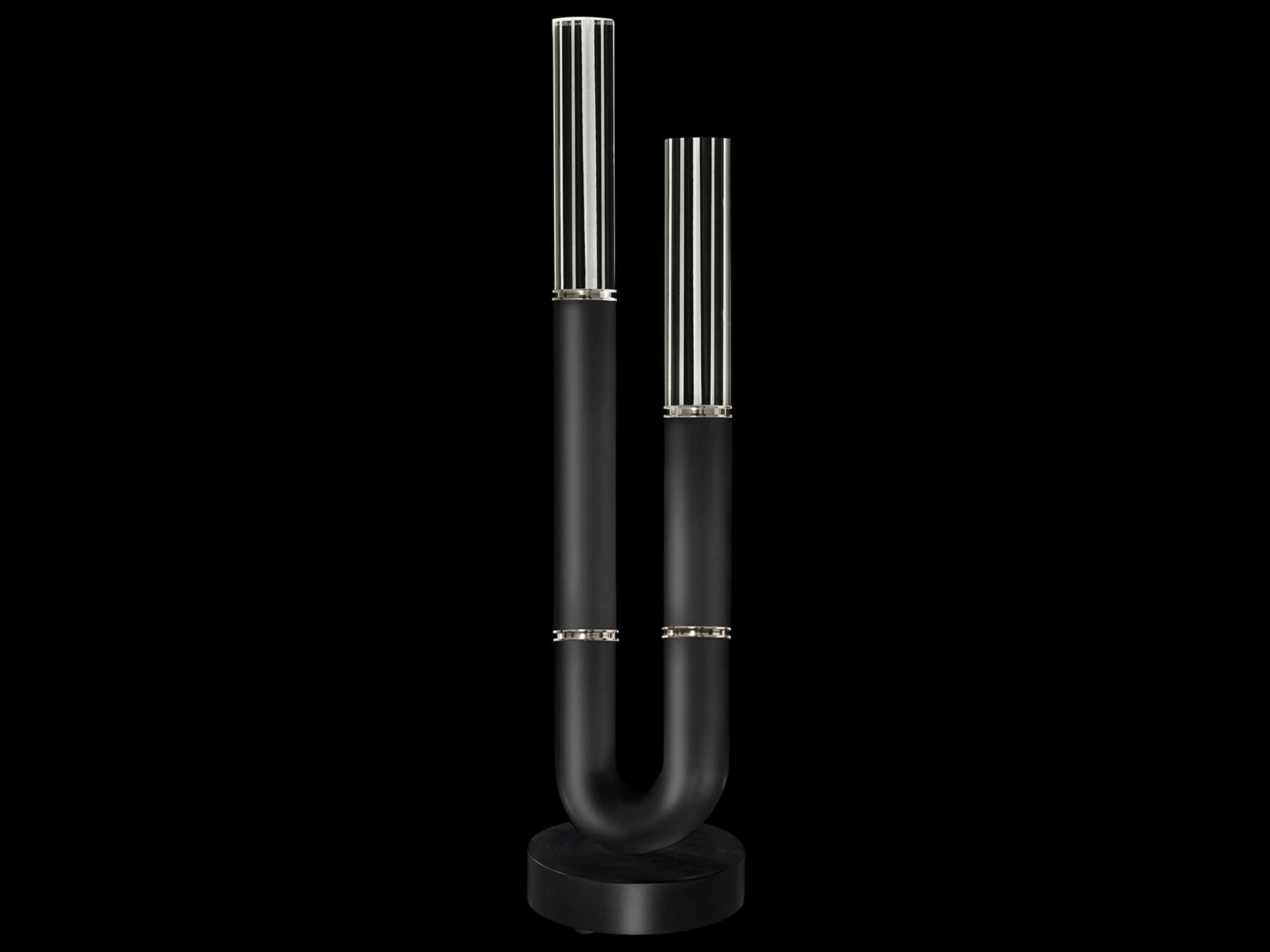 Fine Art Handcrafted Lighting Antonia Black Buffet Lamp