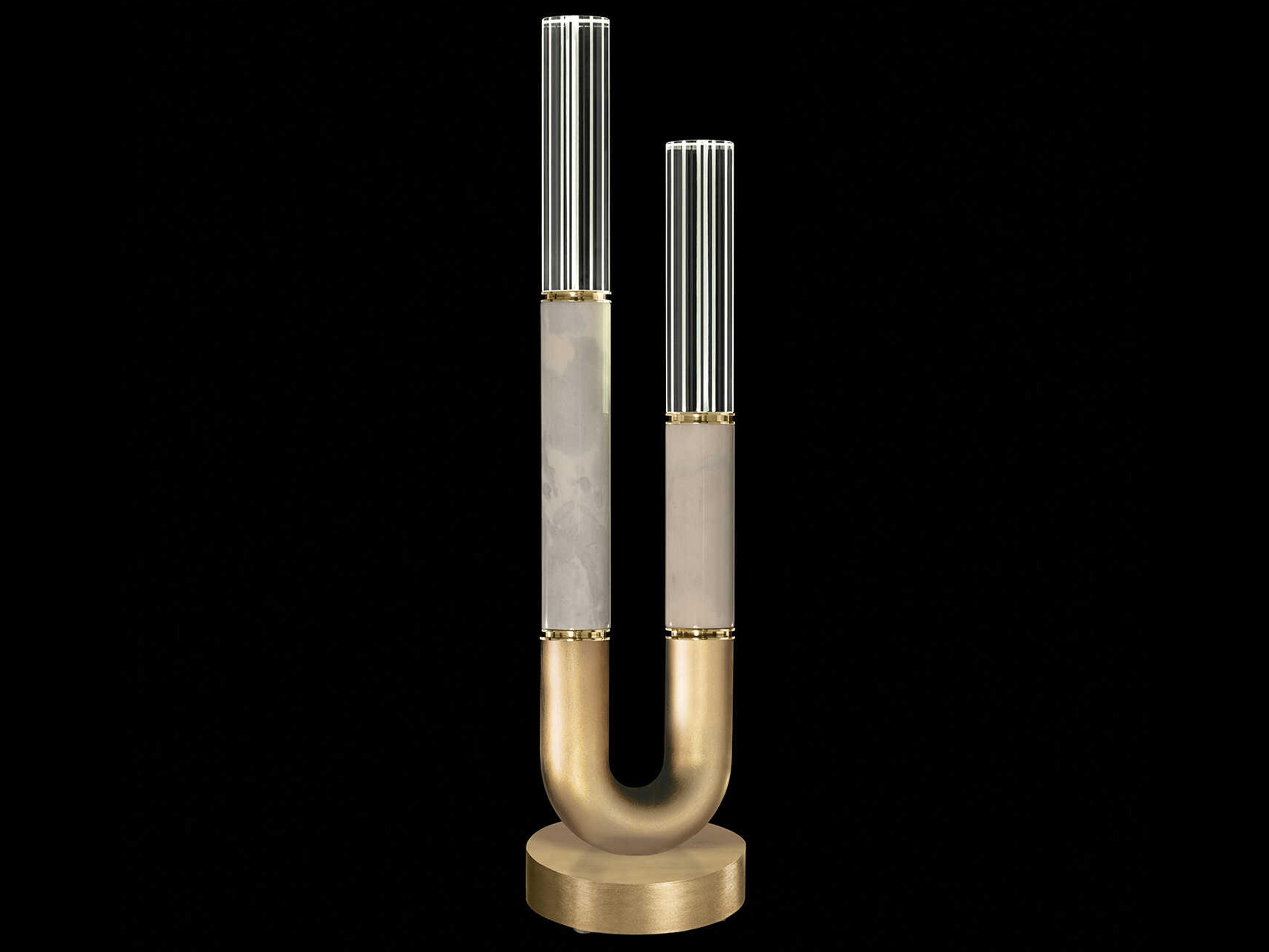 Fine Art Handcrafted Lighting Antonia Black Buffet Lamp