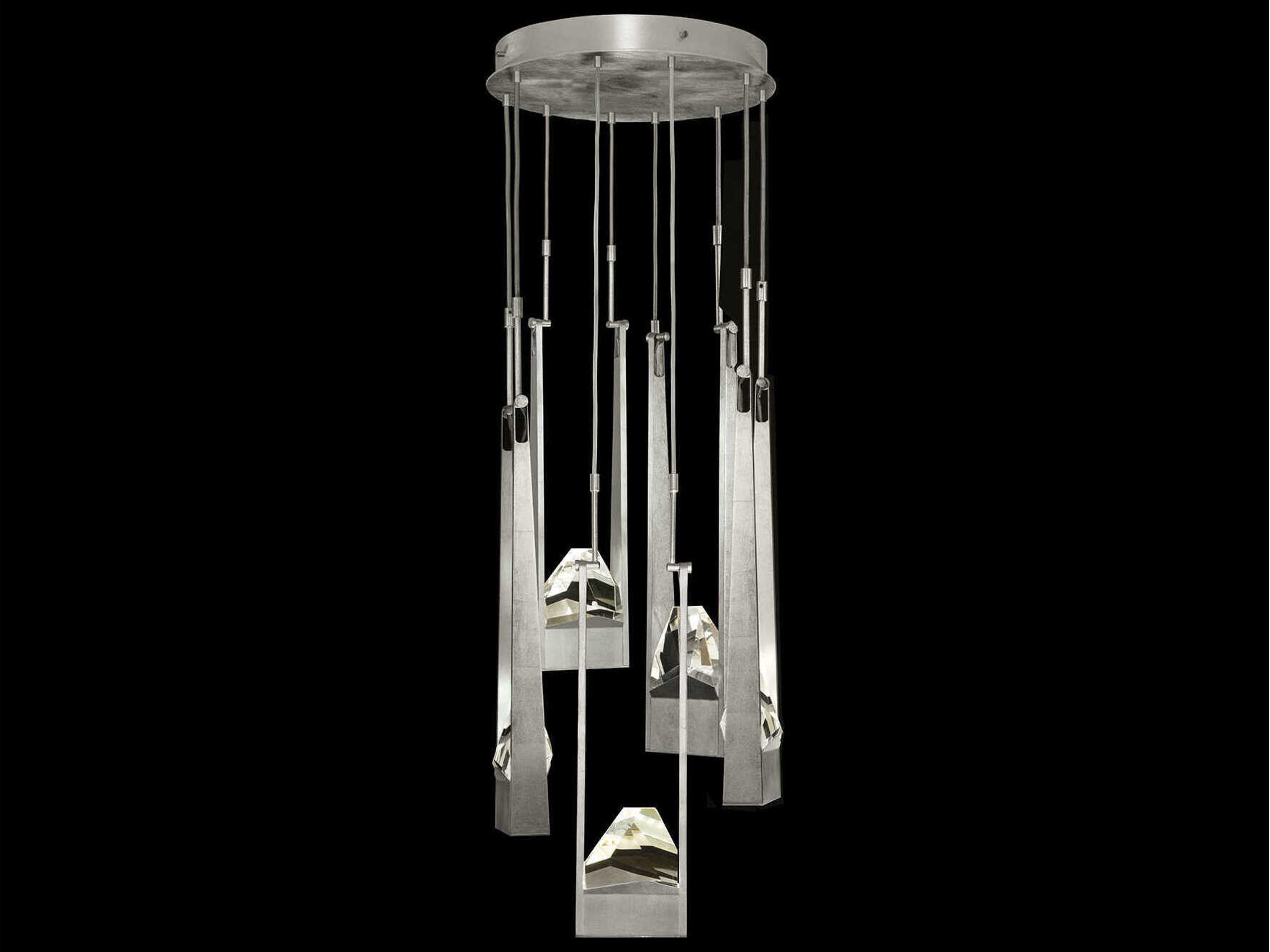 Strata 10-Light Geometric Pendant