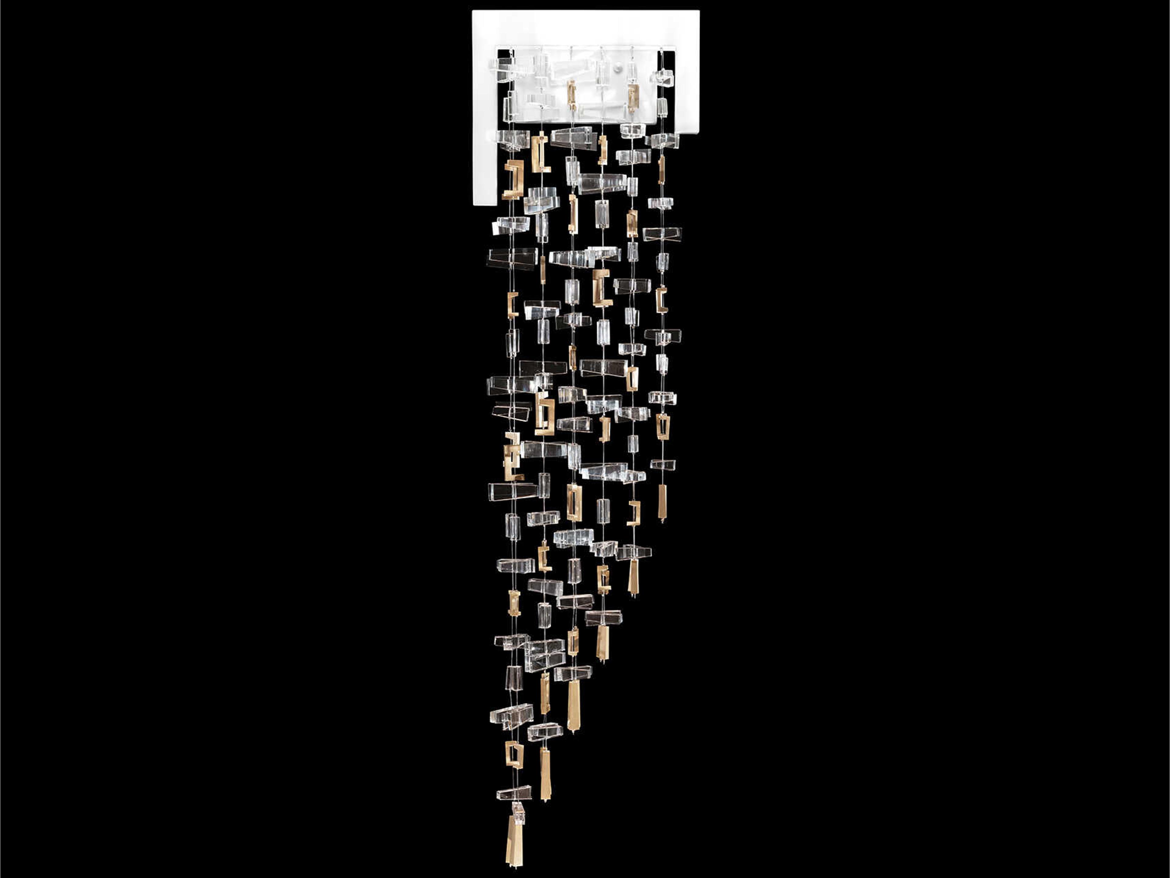 Capri 2-Light White Gloss Wall Sconce