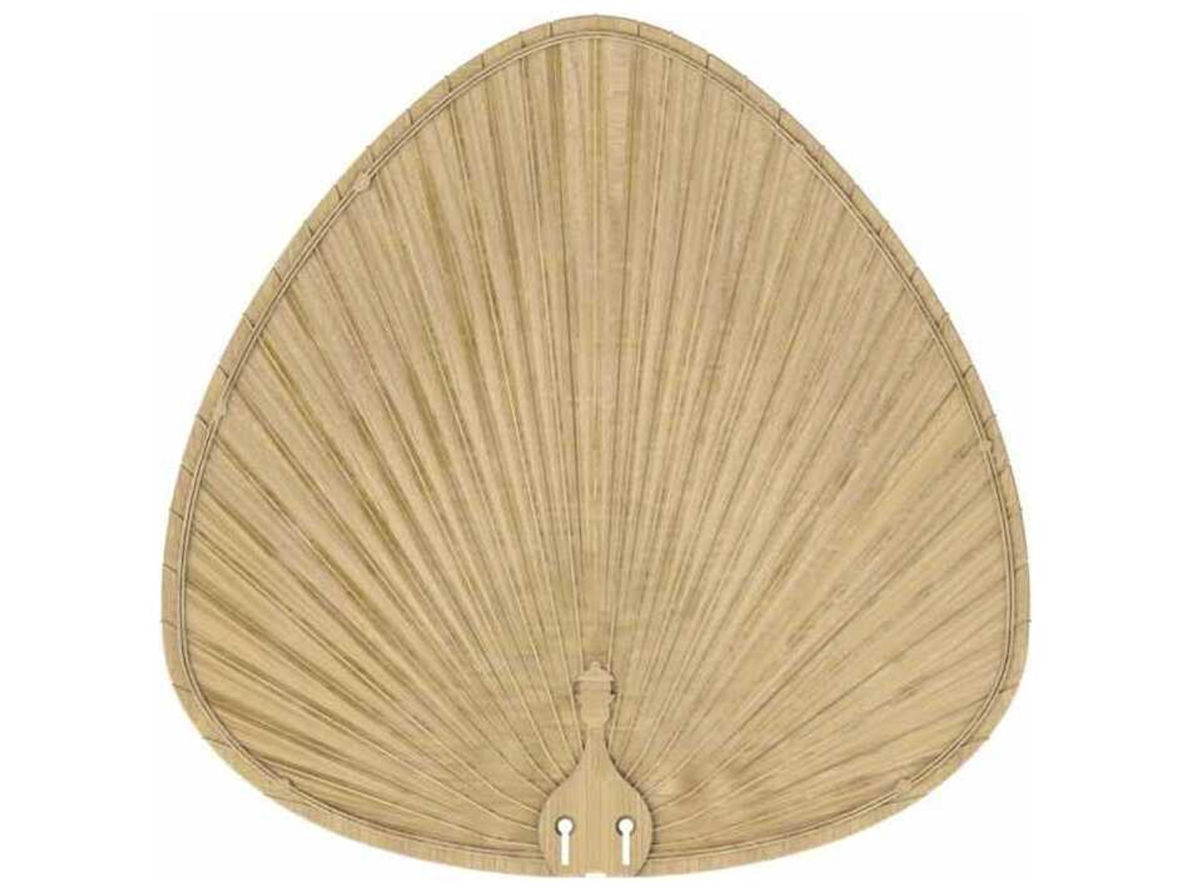 Islander Natural Oval Palm Blade Set of 5