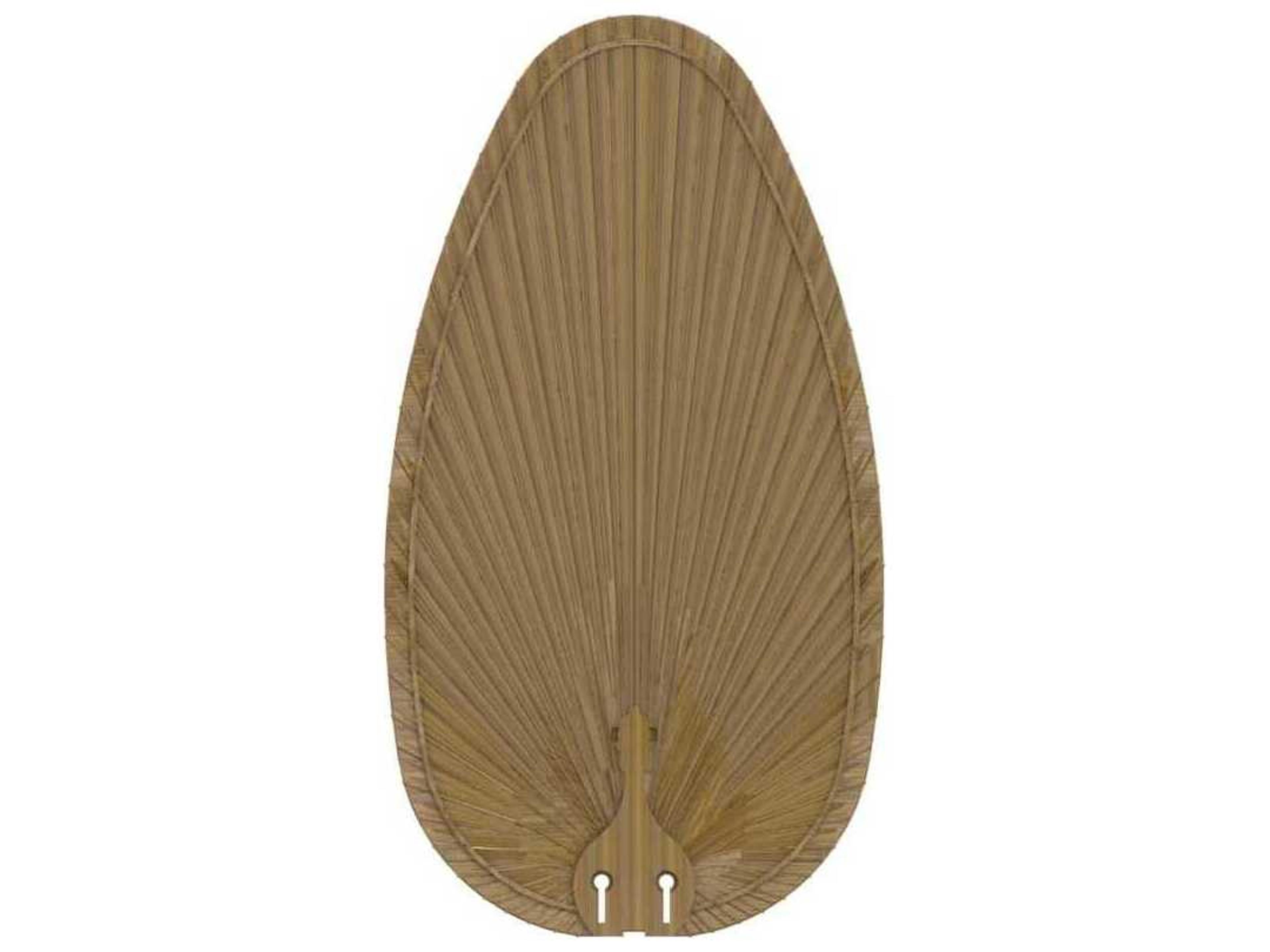 Fanimation Islander Koa Narrow Oval Palm Blade Set of 5