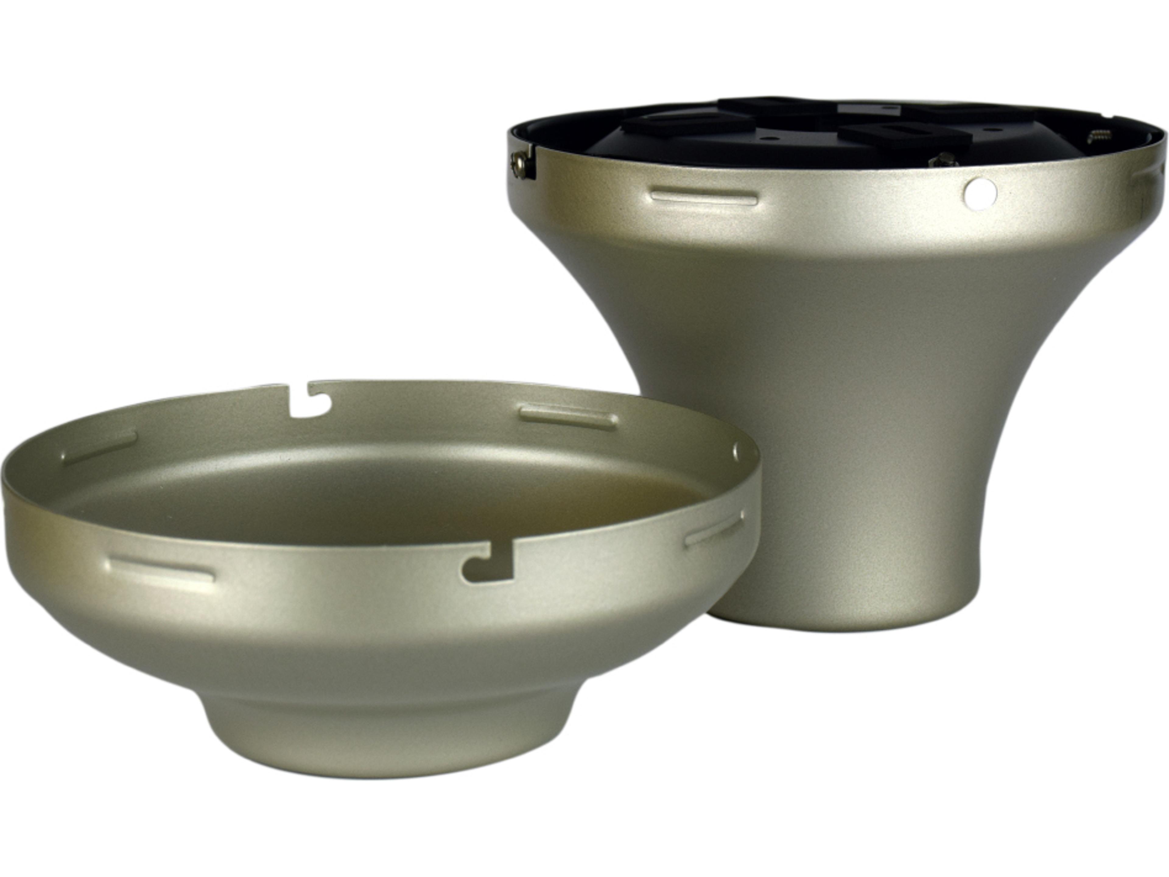 Ceiling Fan Close to Ceiling Kit - Brushed Nickel - Wet Rated