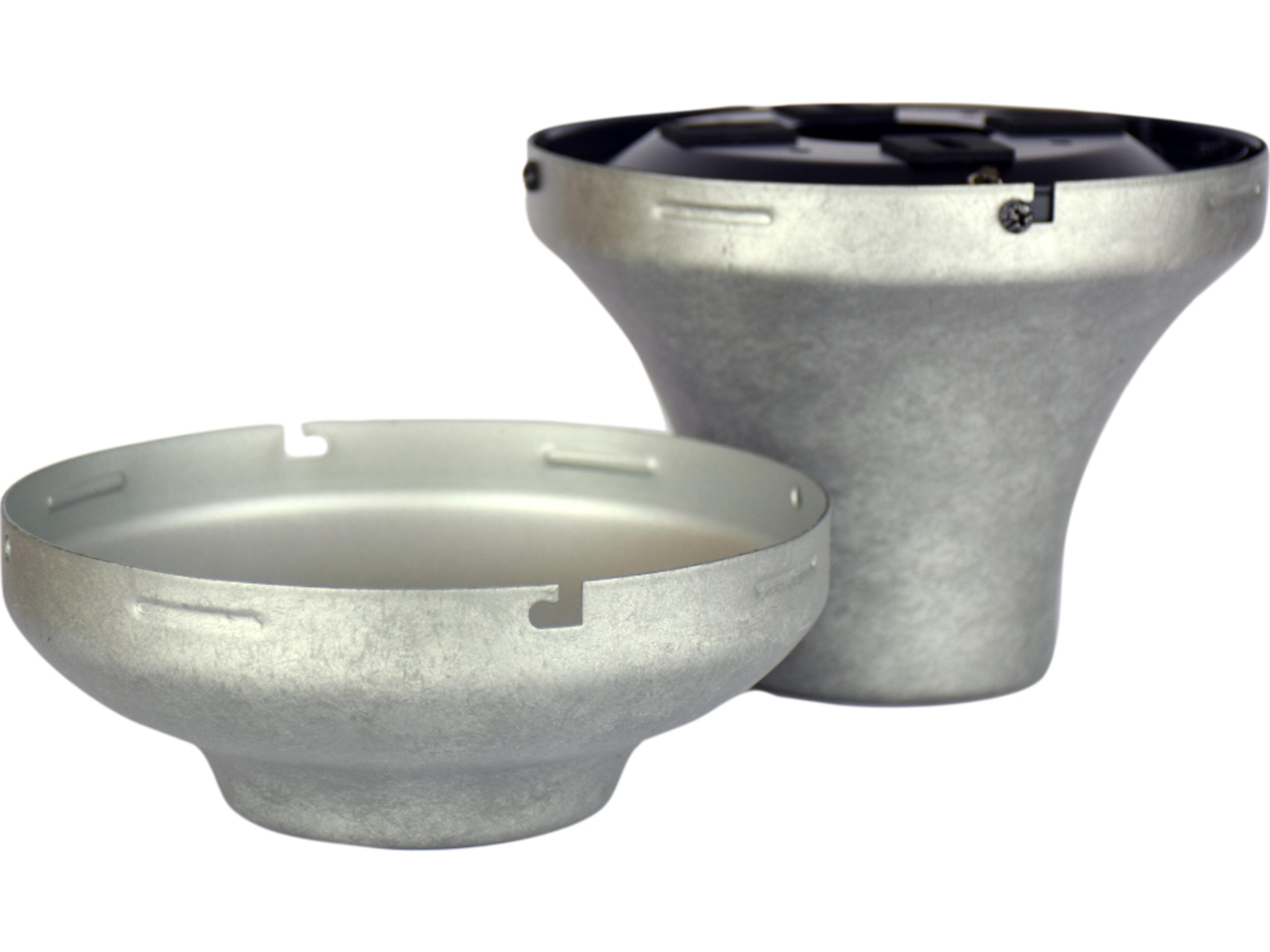 Ceiling Fan Close to Ceiling Kit - Matte Greige - Wet Rated