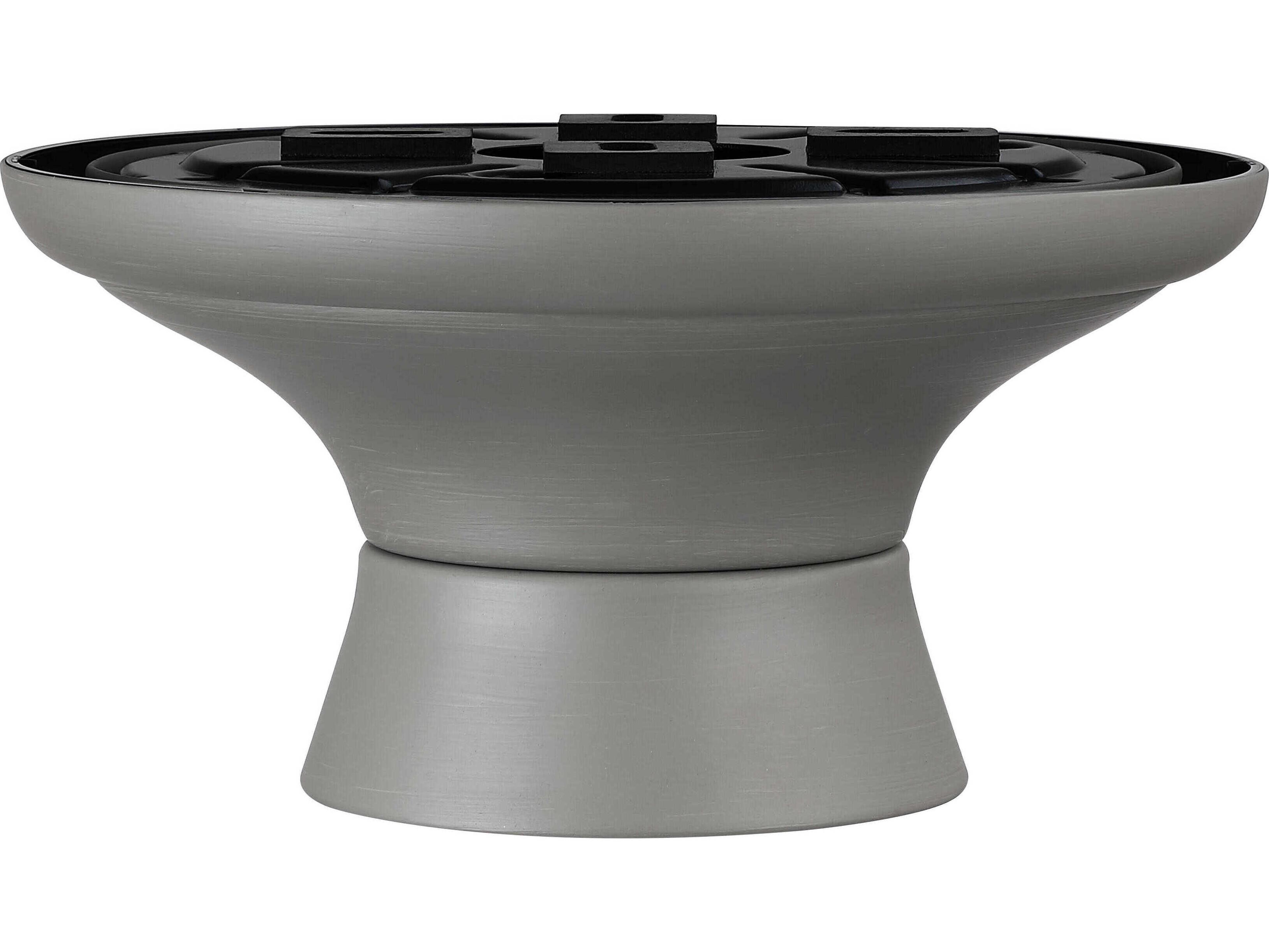 Kute Close to Ceiling Kit Antique Graphite Flush Mount