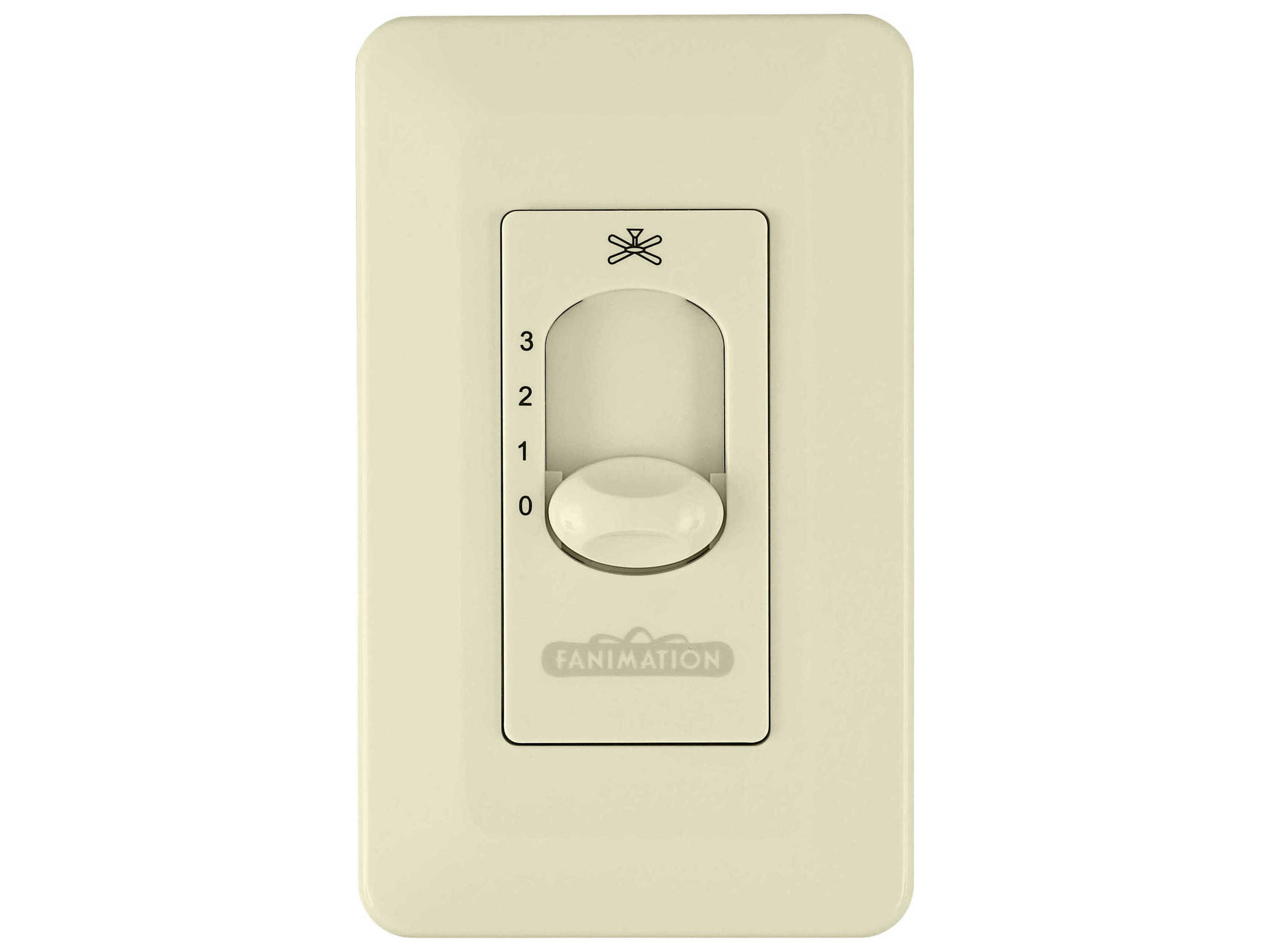 Non-Reversing Wall Control - Fan Speed Only