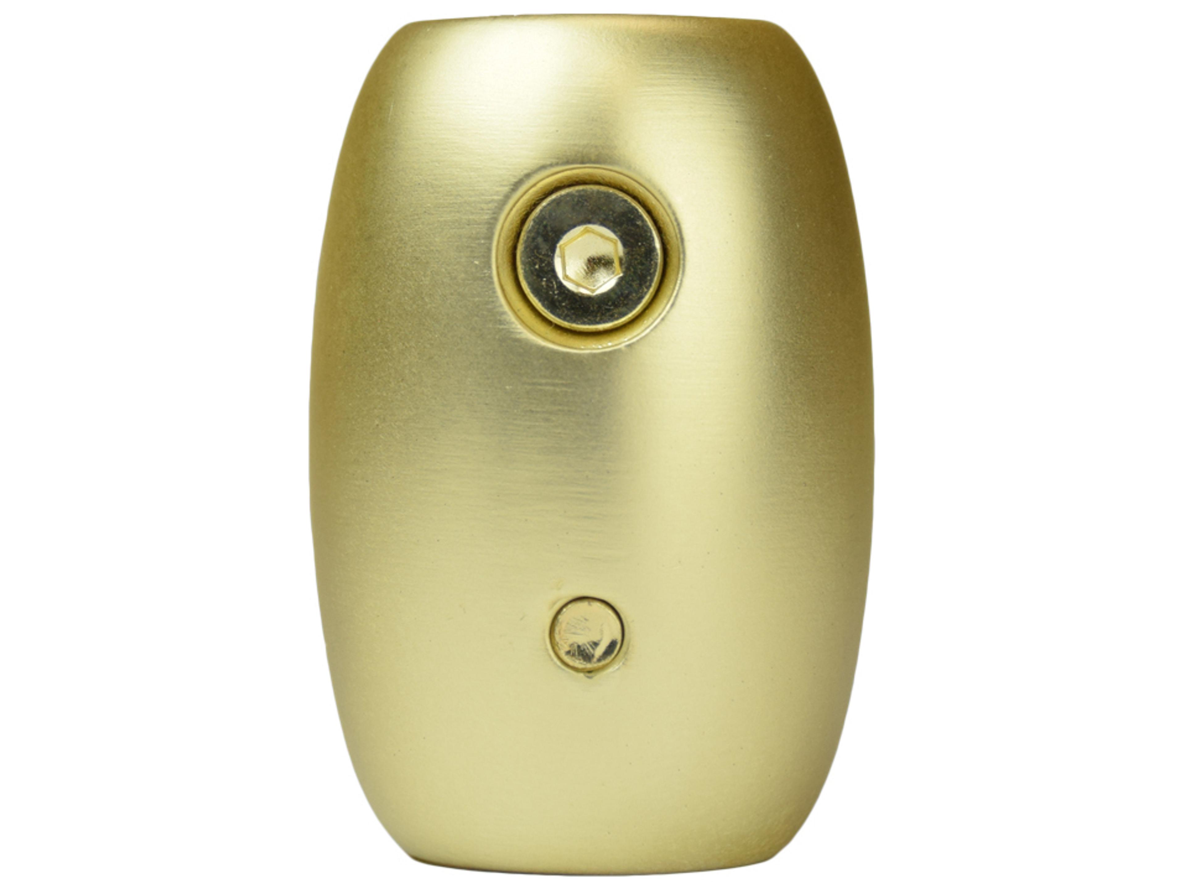 Ceiling Fan Downrod Coupler - Brushed Satin Brass