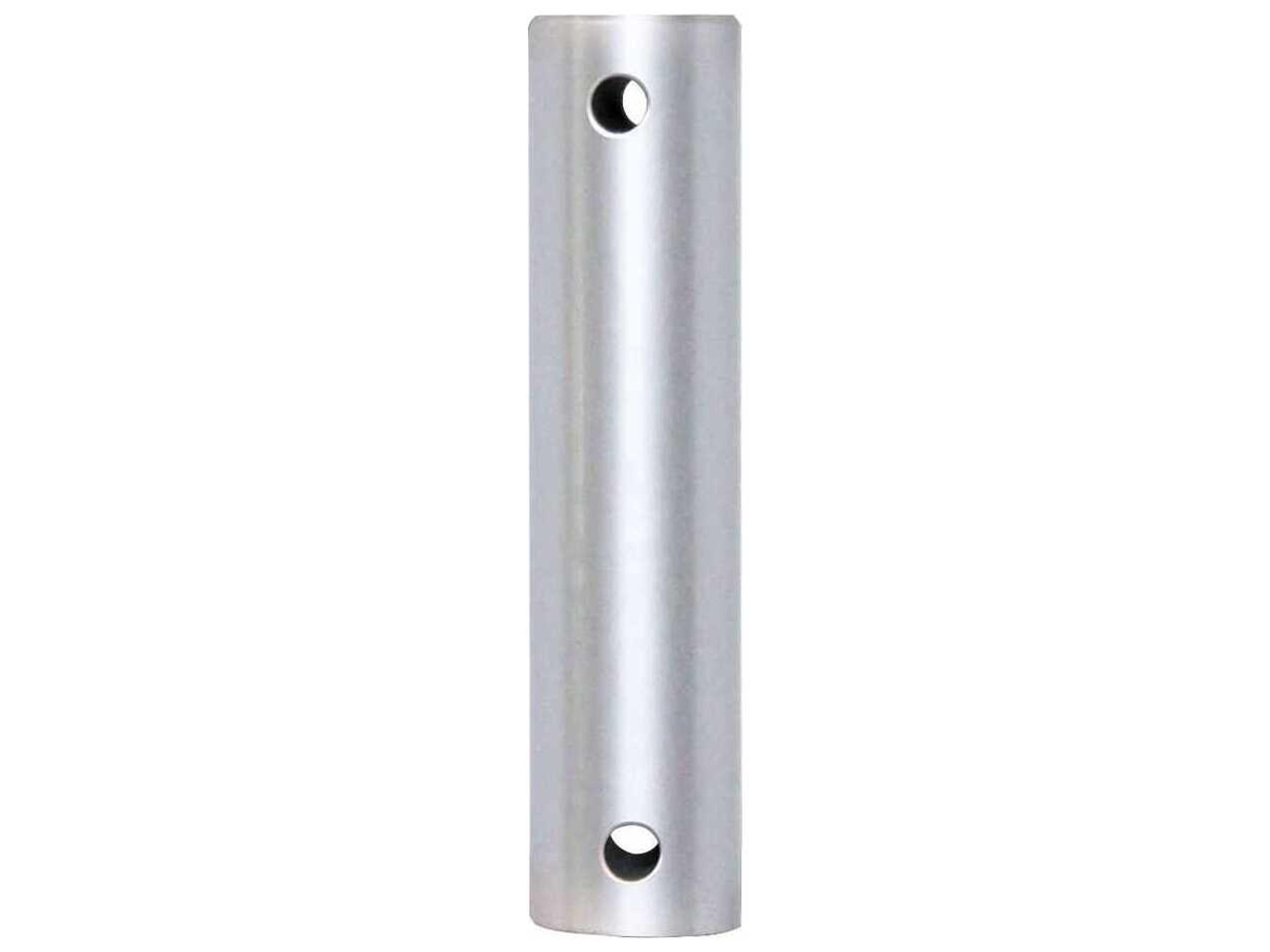 Downrods 12-inch Stainless Steel Ceiling Fan Downrod - Silver