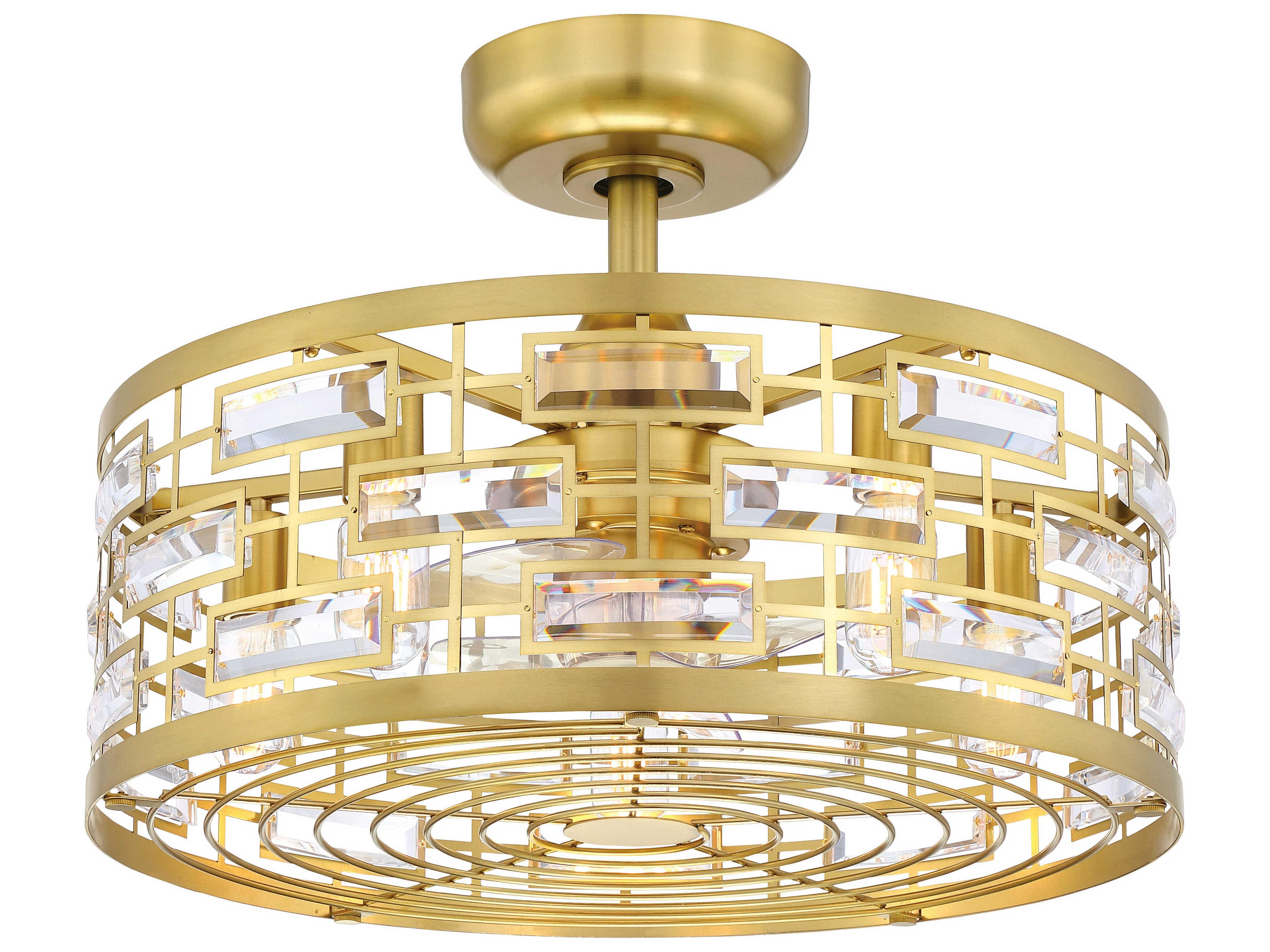 Klout 22" Indoor Chandelier Fan