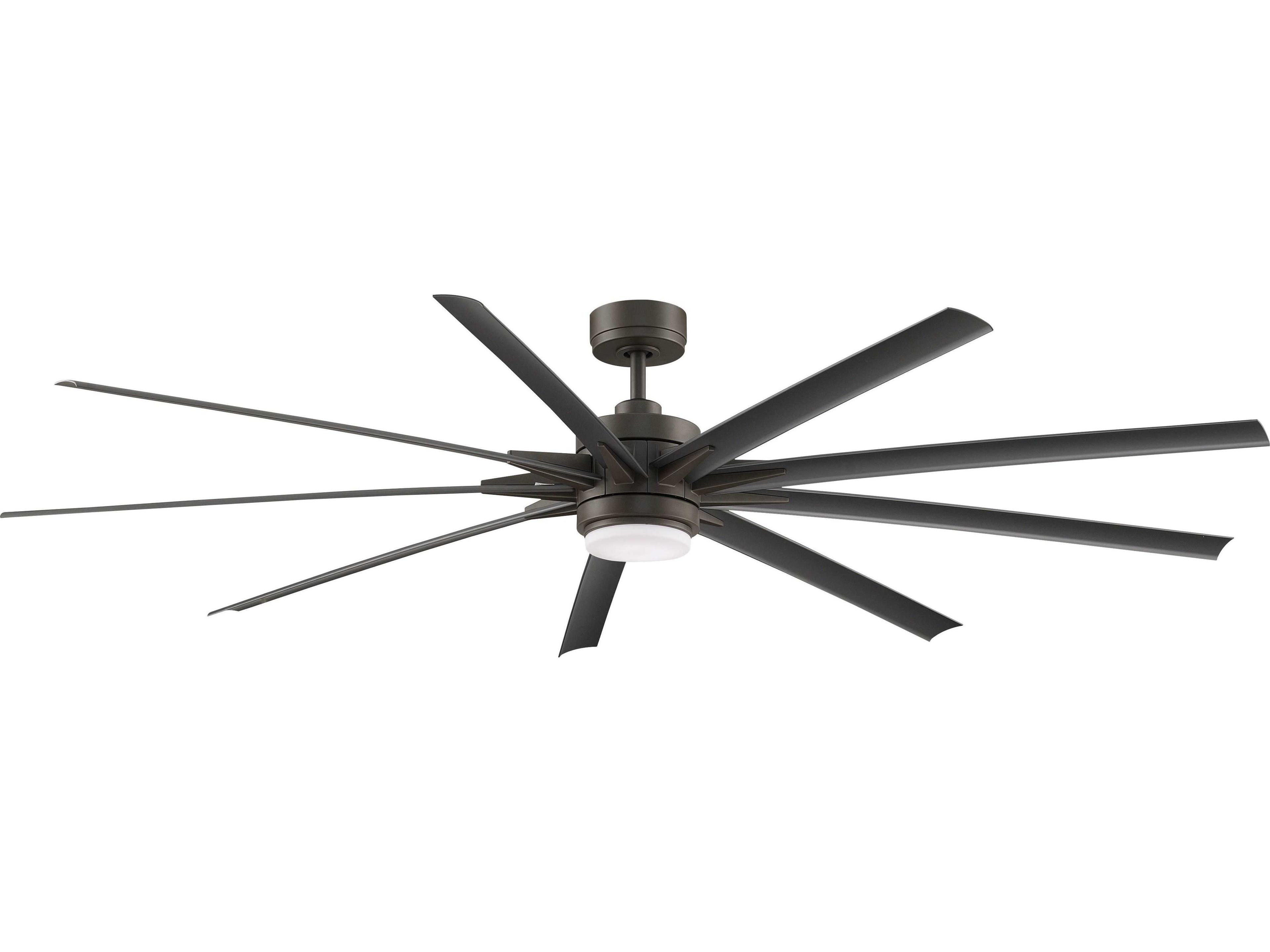 Odyn 84 Inch Ceiling Fan in Matte Greige