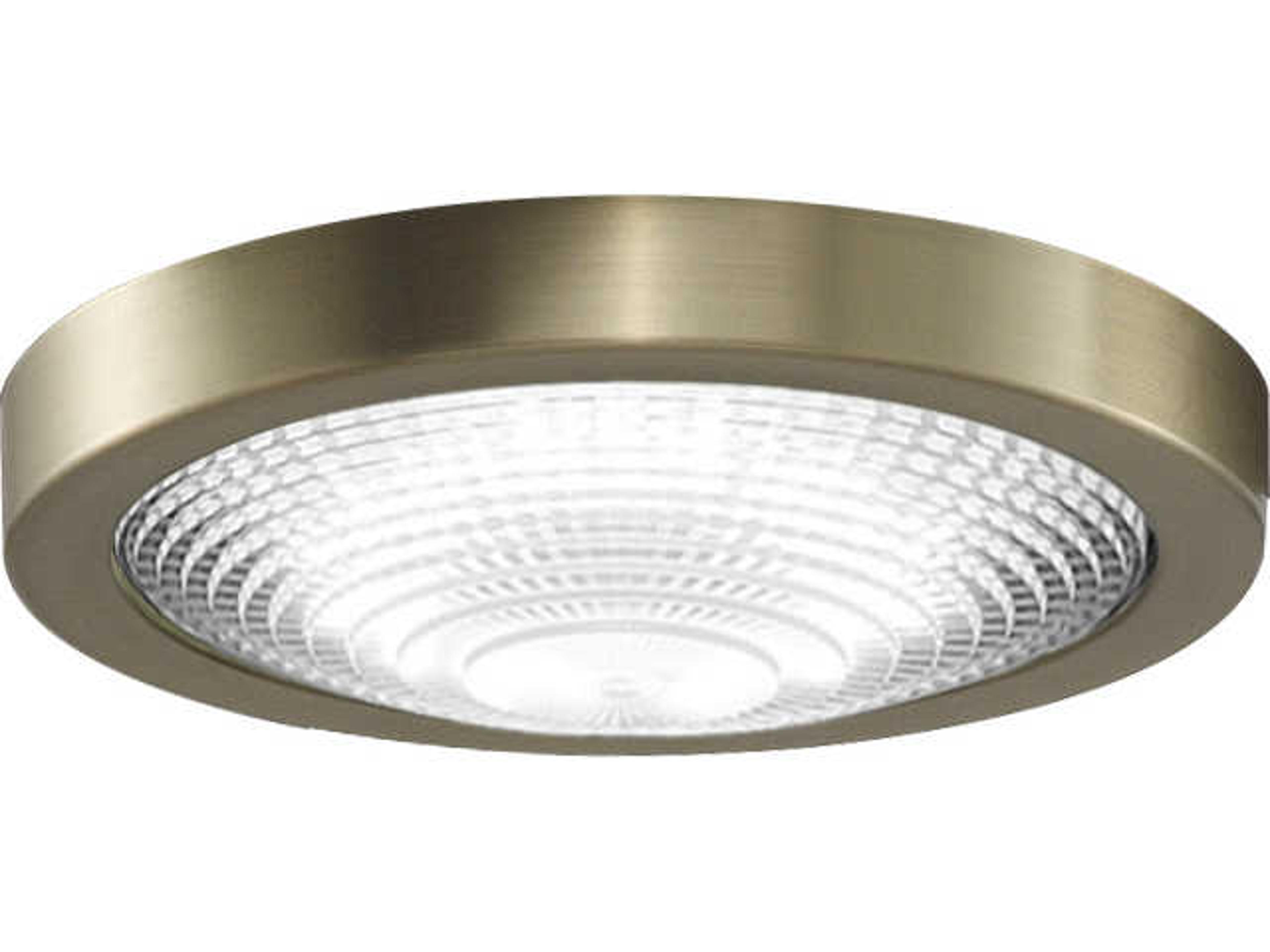 Spitfire Fan Light Kit in Brushed Satin Brass