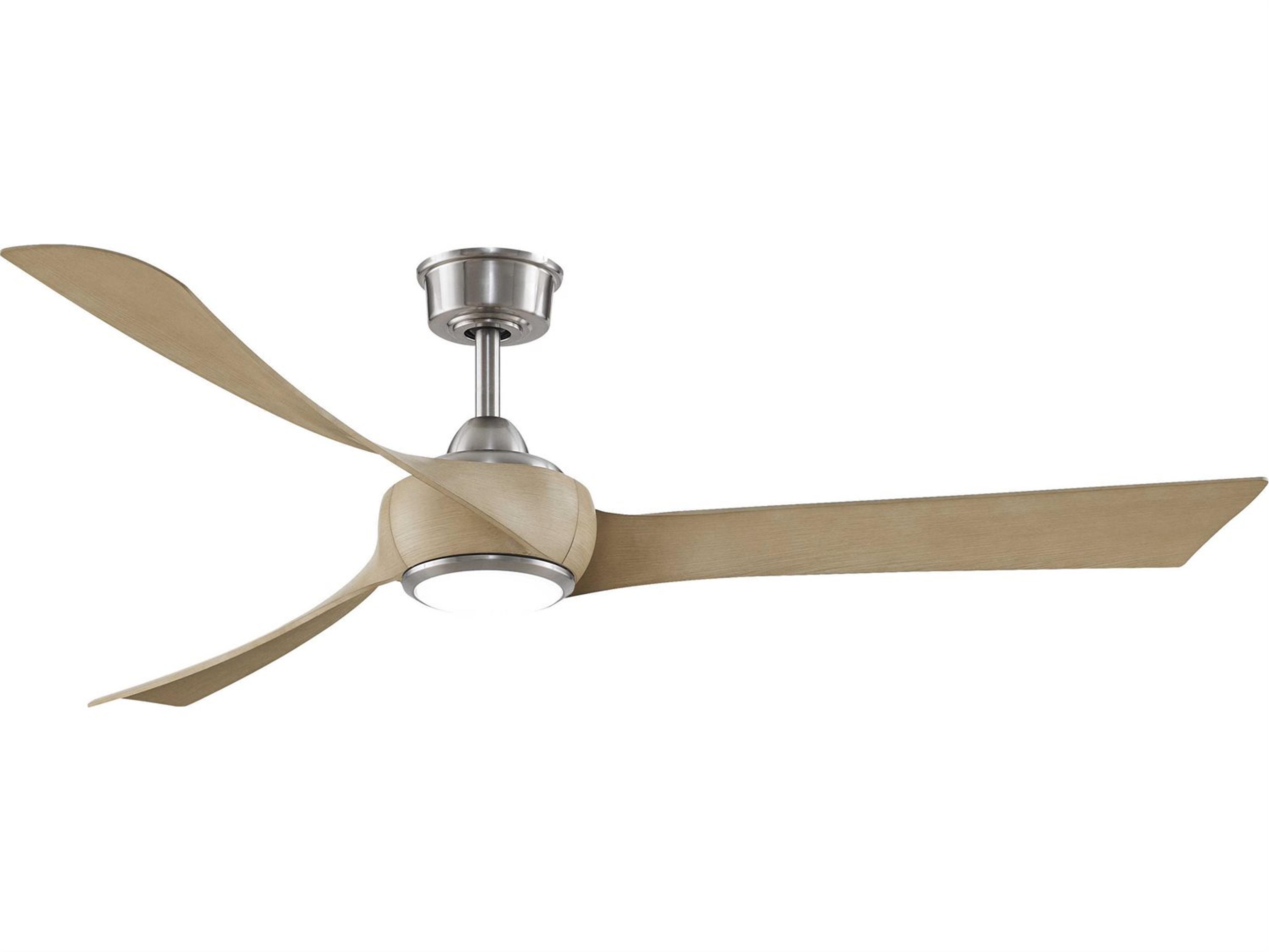 Wrap Custom Ceiling Fan Motor Brushed Nickel