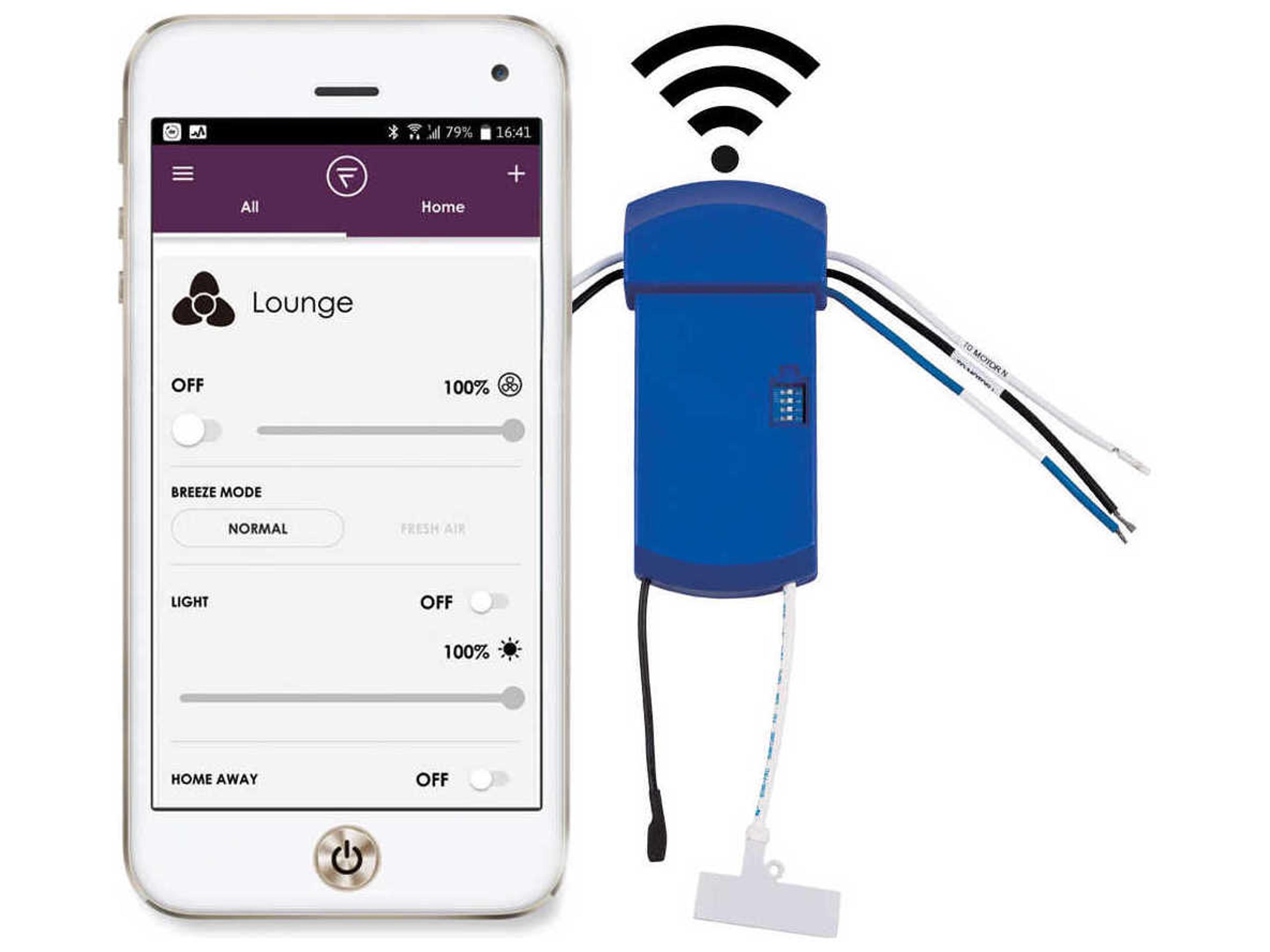 WiFi Receiver - For Stellar 96 MAD7998 DC Motor Fan