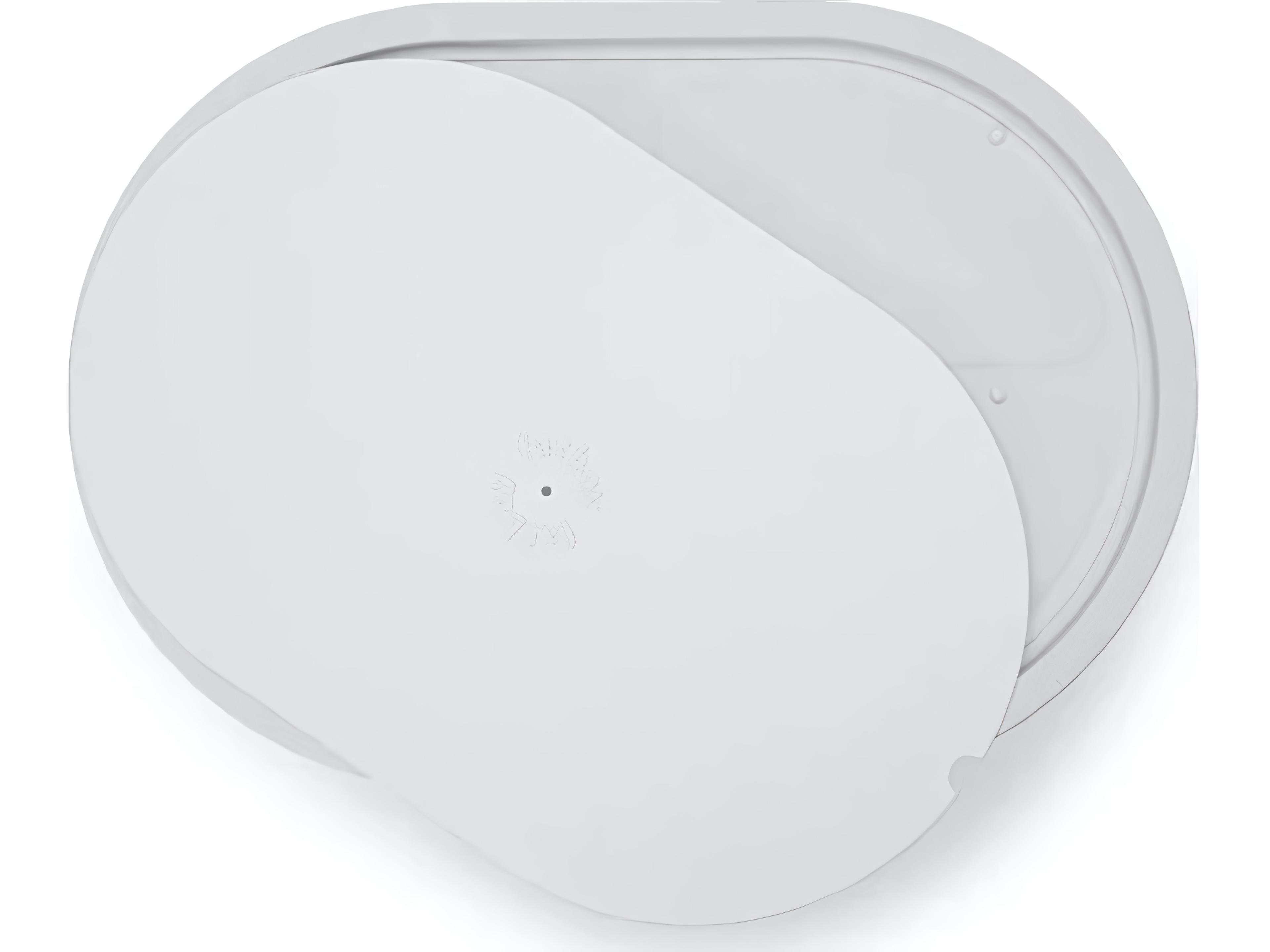 Fatboy Outdoor Brick Oval End Table in Light Grey