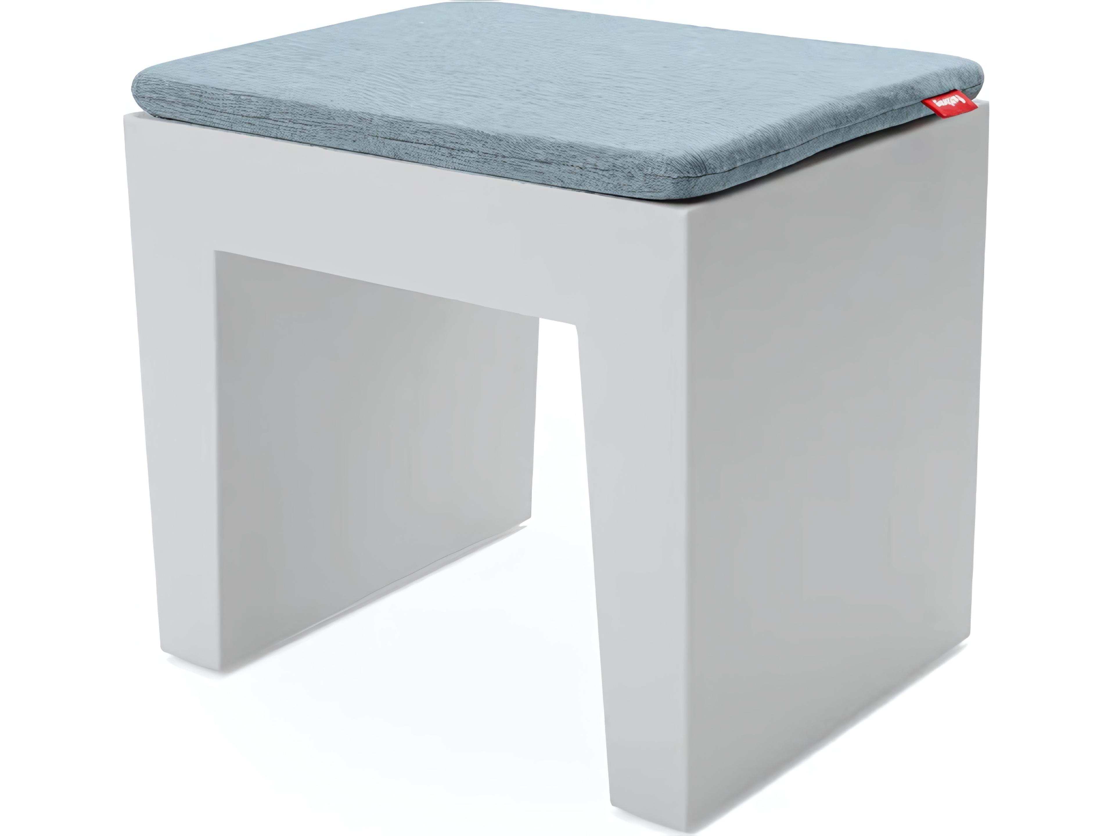 Concrete Seat Pillow in Storm Blue
