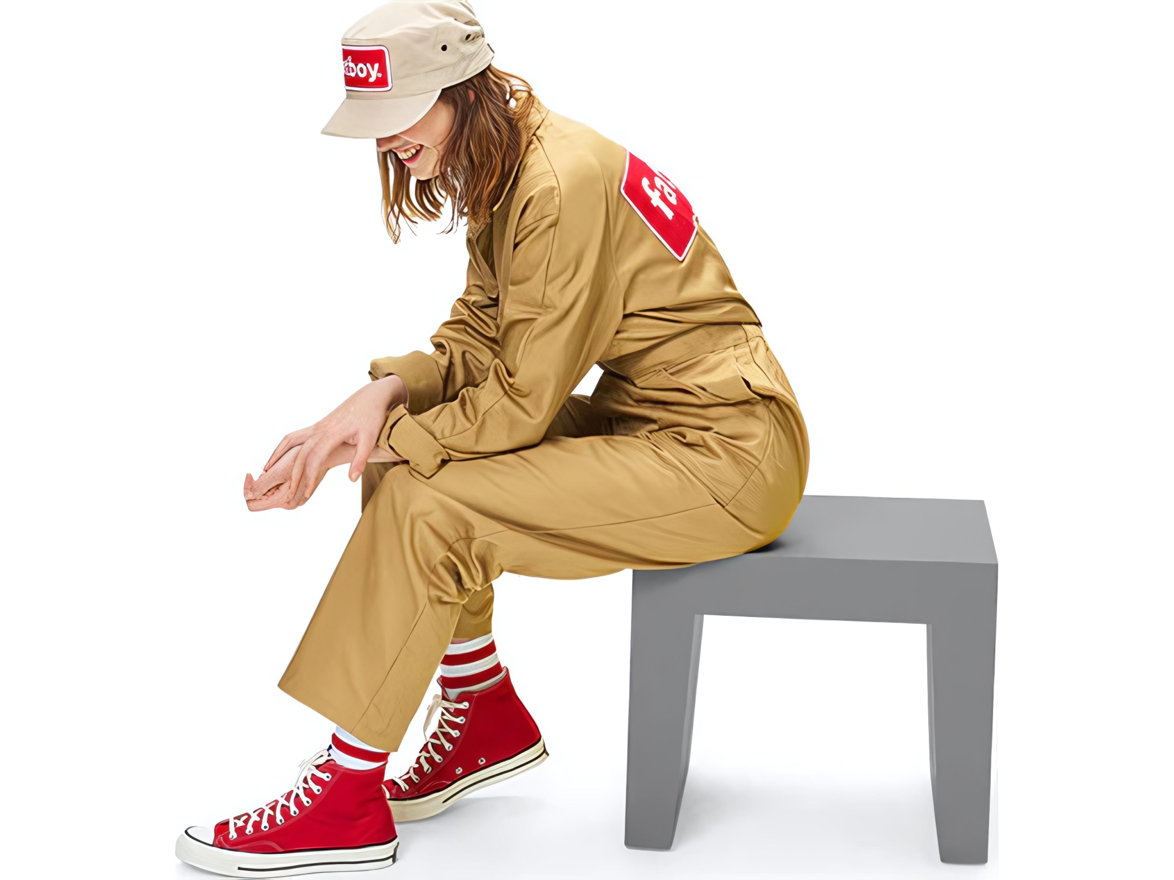 Fatboy Outdoor Concrete Seat in Grey