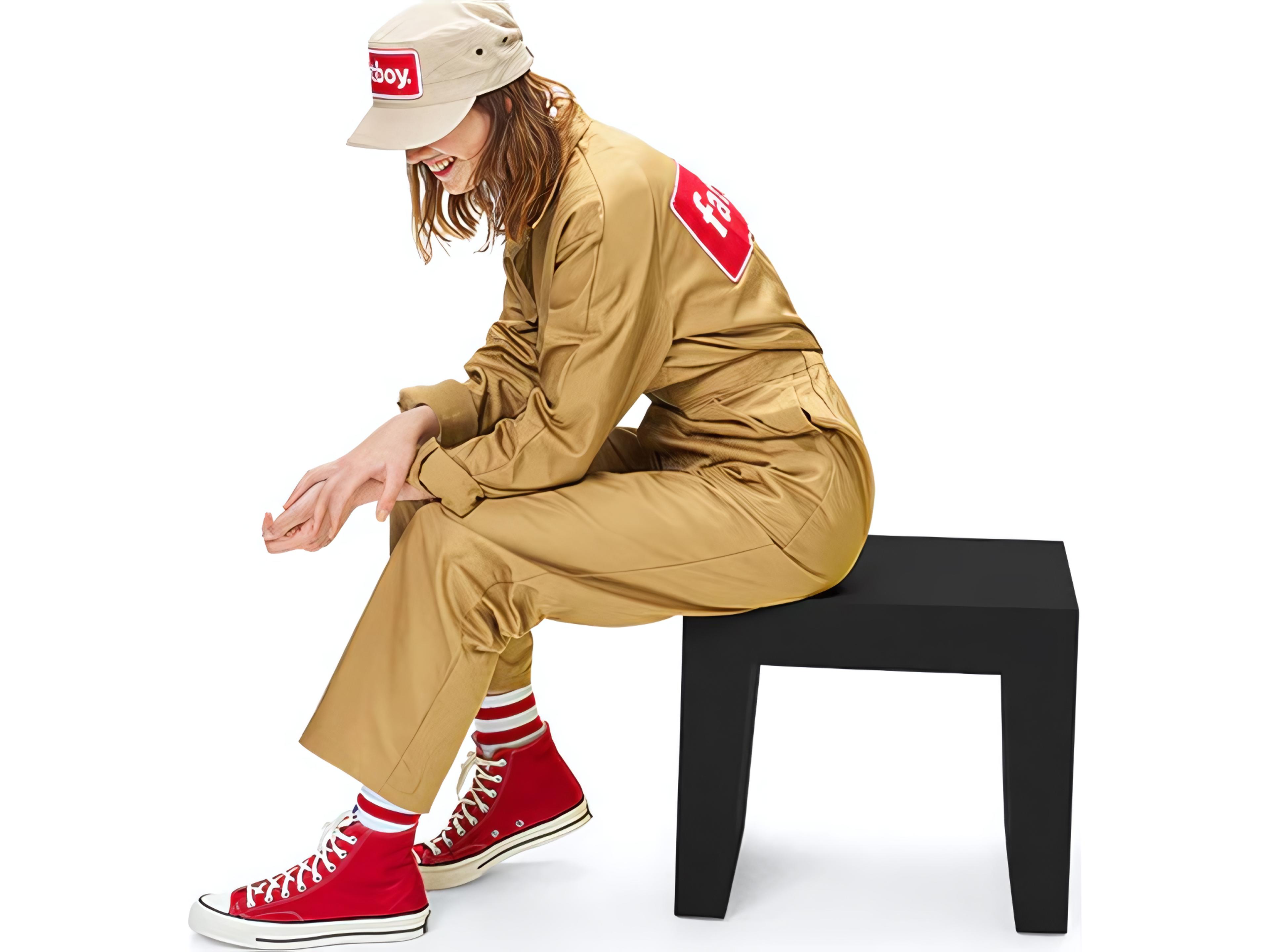 Fatboy Outdoor Concrete Seat in Black