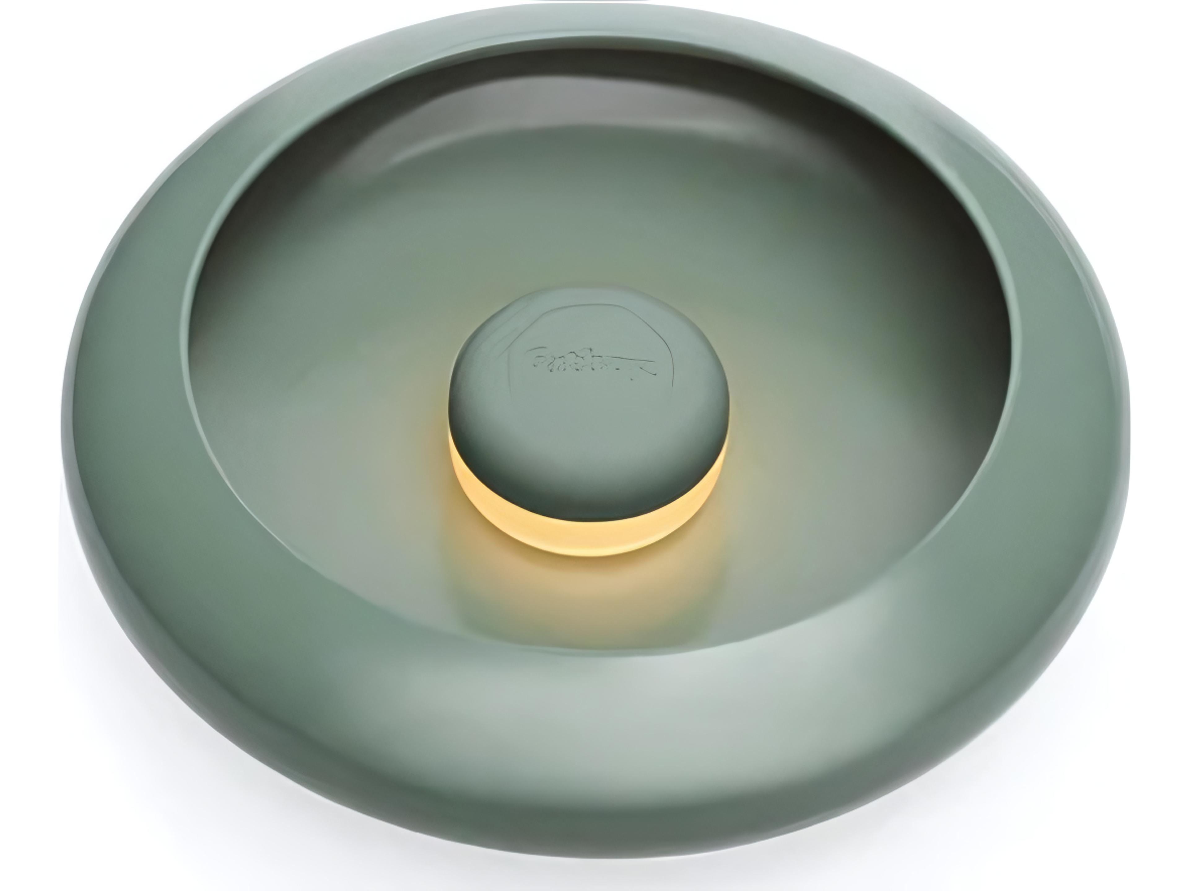 Fatboy Outdoor Oloha Small Wireless Hanging Lamp Bowl in Sage