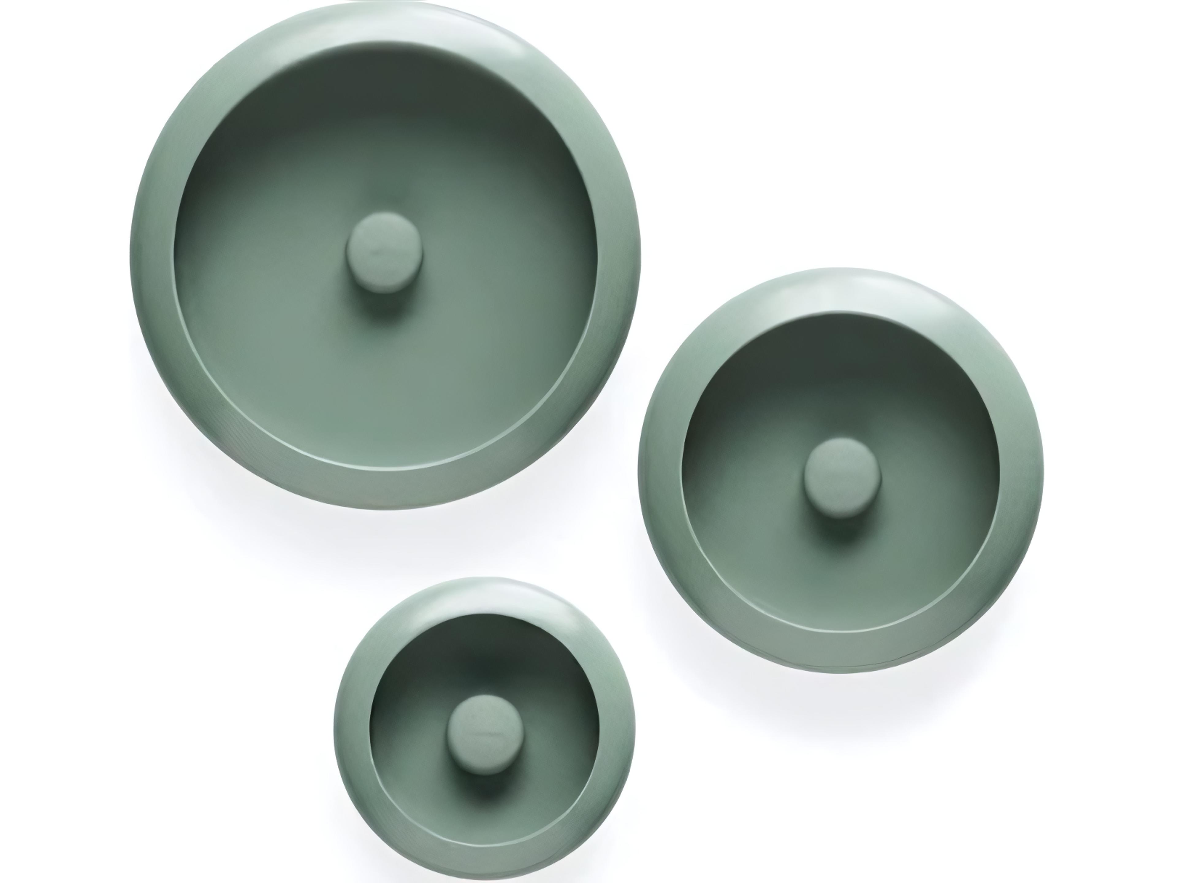 Fatboy Outdoor Oloha Trio Wireless Hanging Lamp Bowl Set in Sage