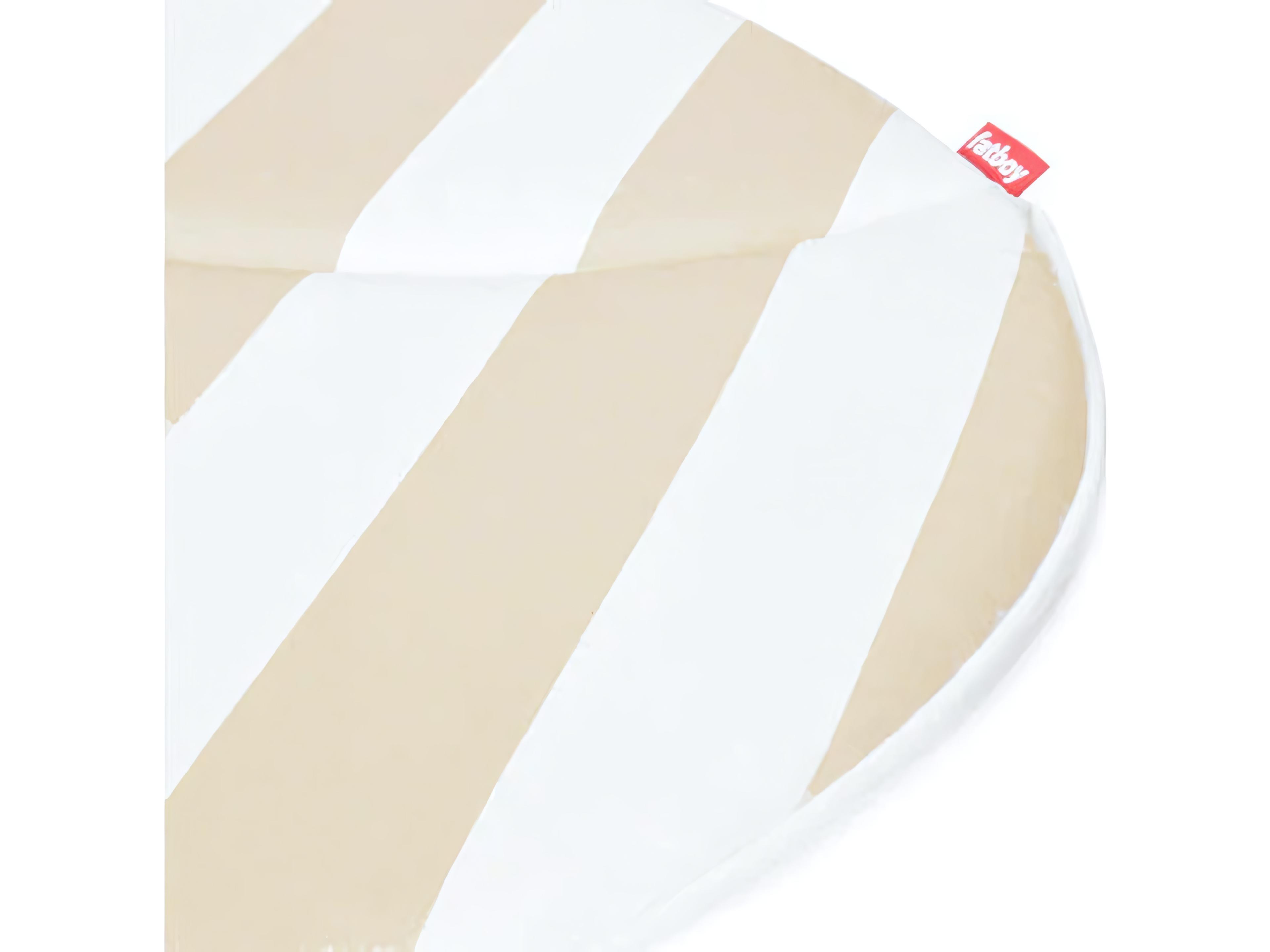 Fatboy Outdoor Netorious Lounge Pillow in Stripe Sandy Beige