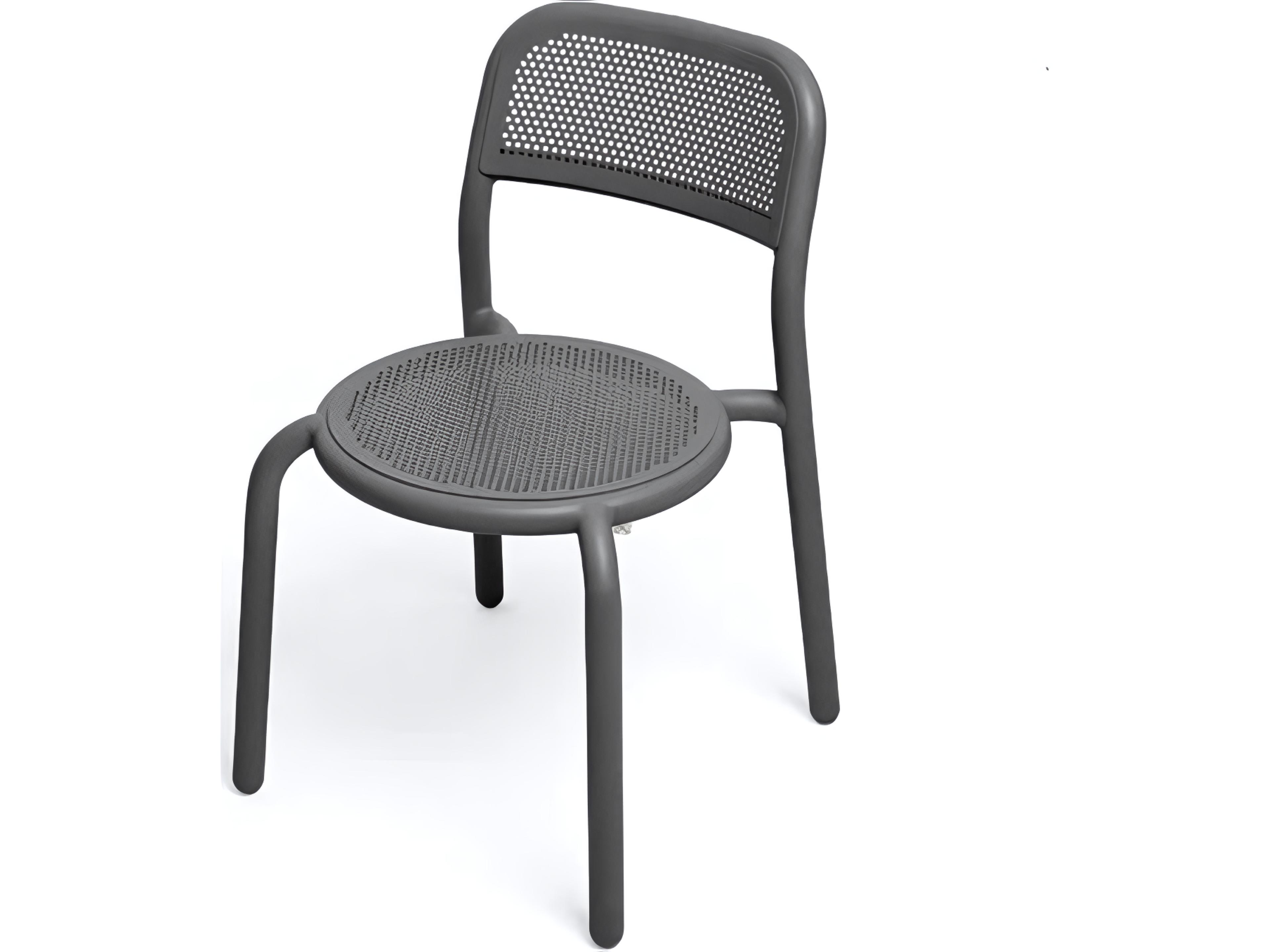Toni Side Chair in Anthracite
