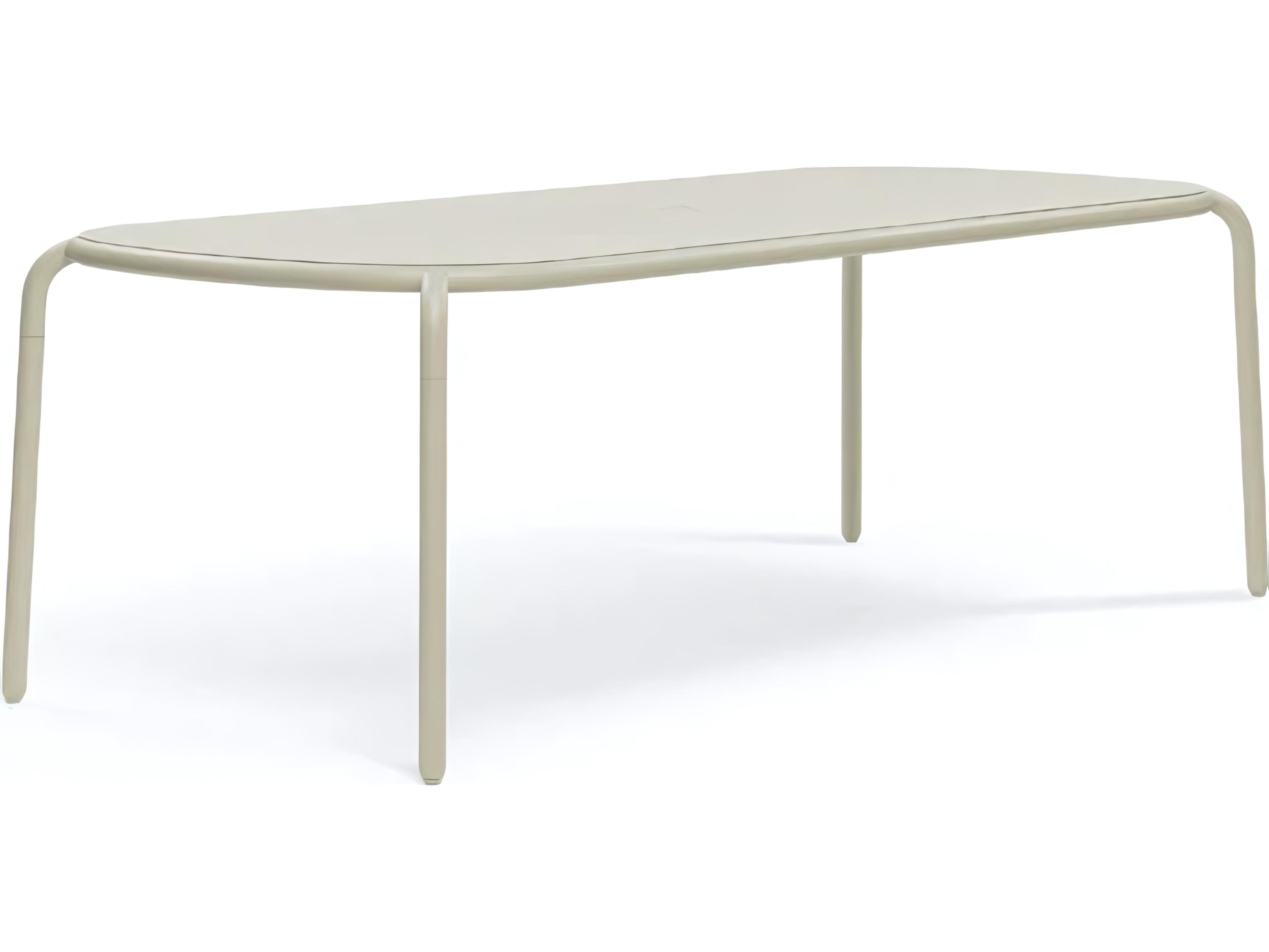 Toni Tablo 86.6"W x 39"D Rectangular Dining Table in Desert