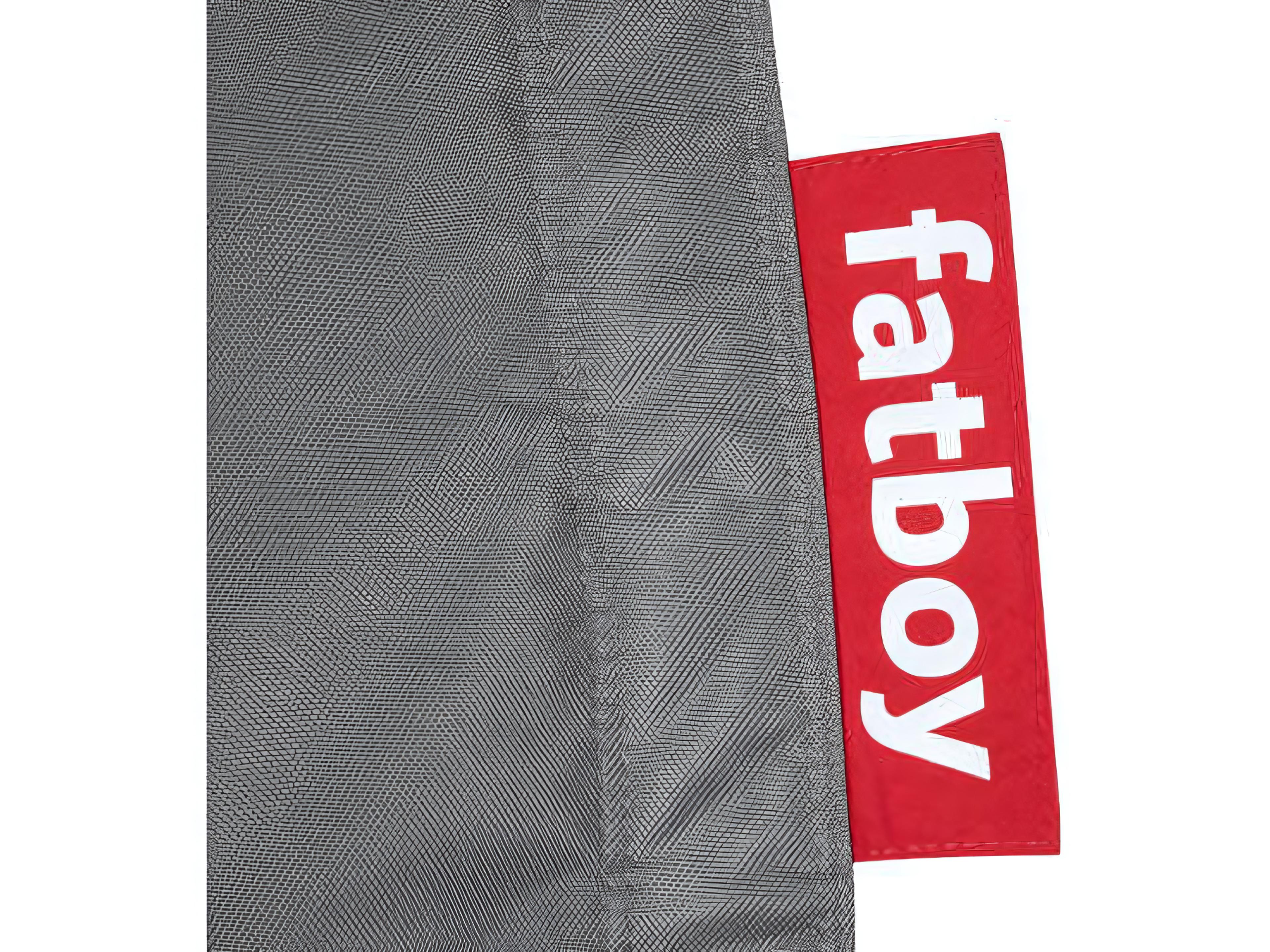 Fatboy Outdoor Buggle-Up Bag Chair in Light Grey