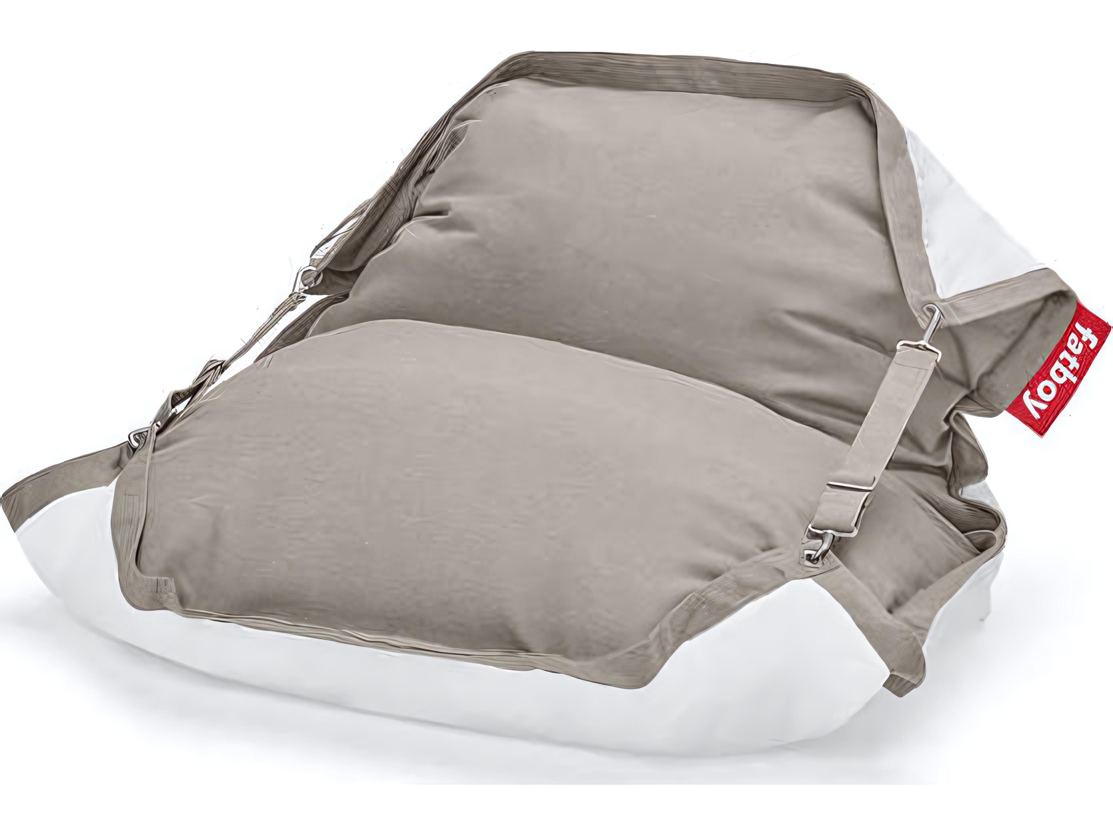 Original Floatzac Floating Bean Bag Lounge Chair in Grey Taupe