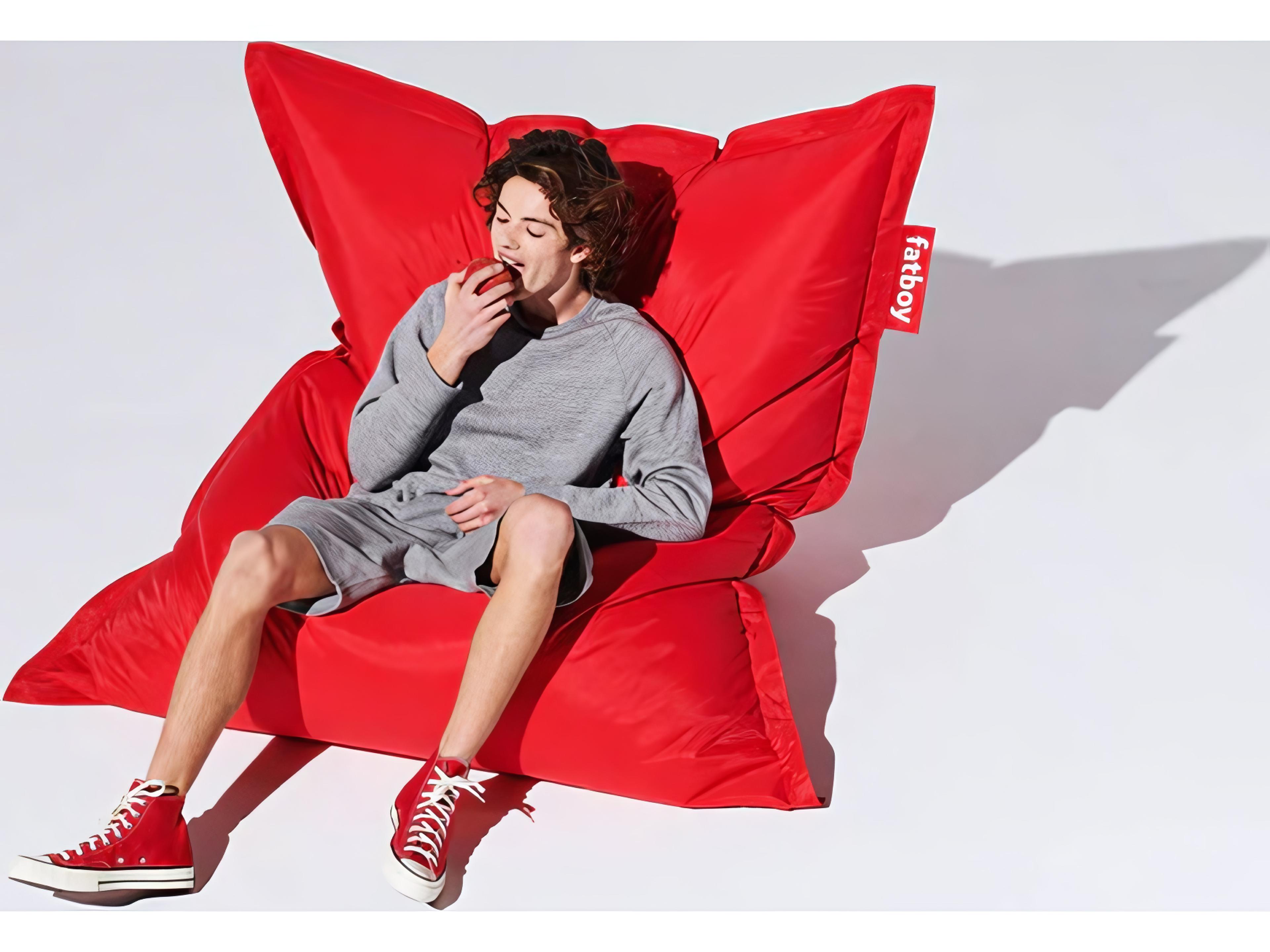 Fatboy Outdoor Original Bean Bag Chair in Red