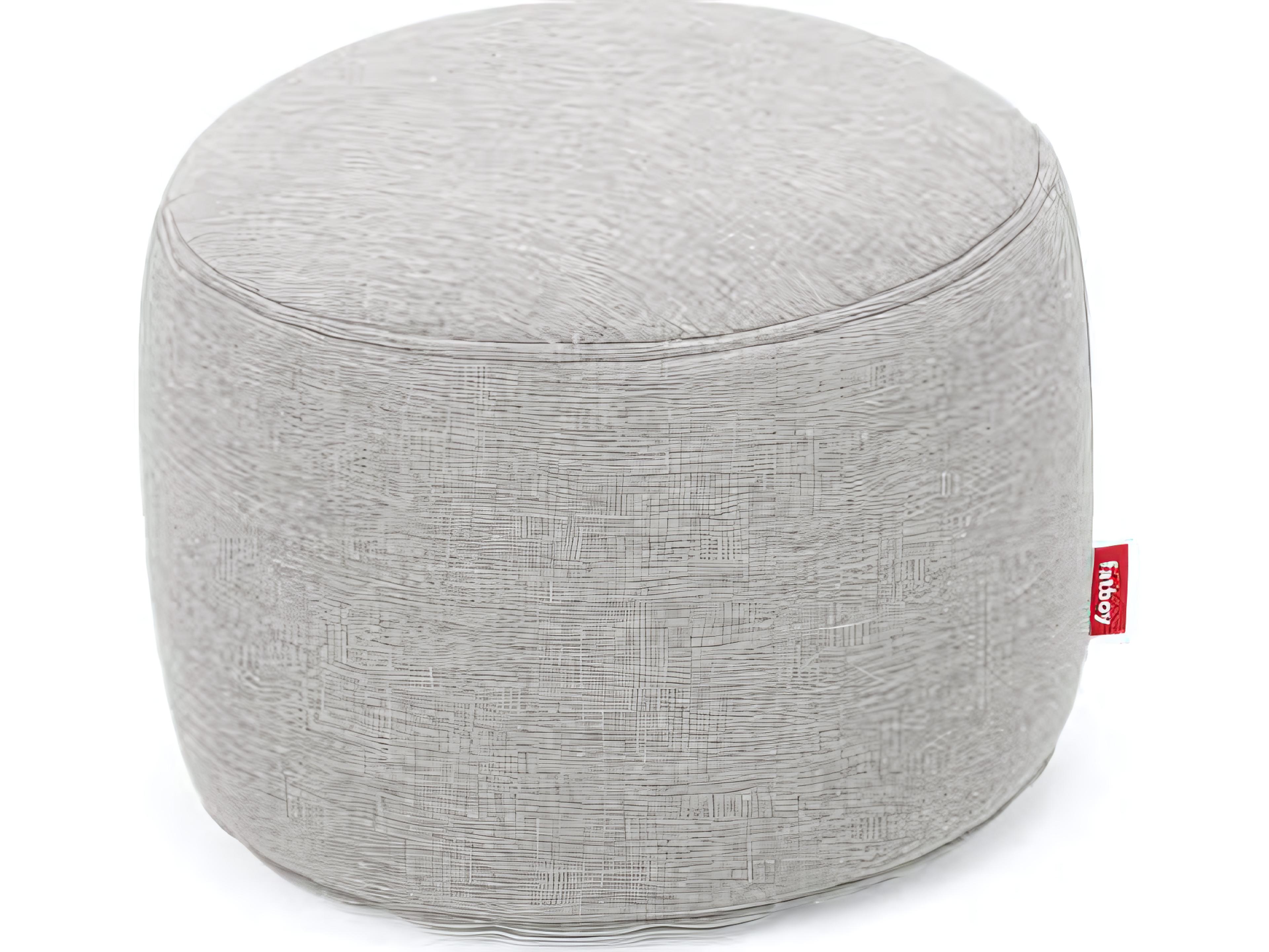 Point Pouf Ottoman in Mist