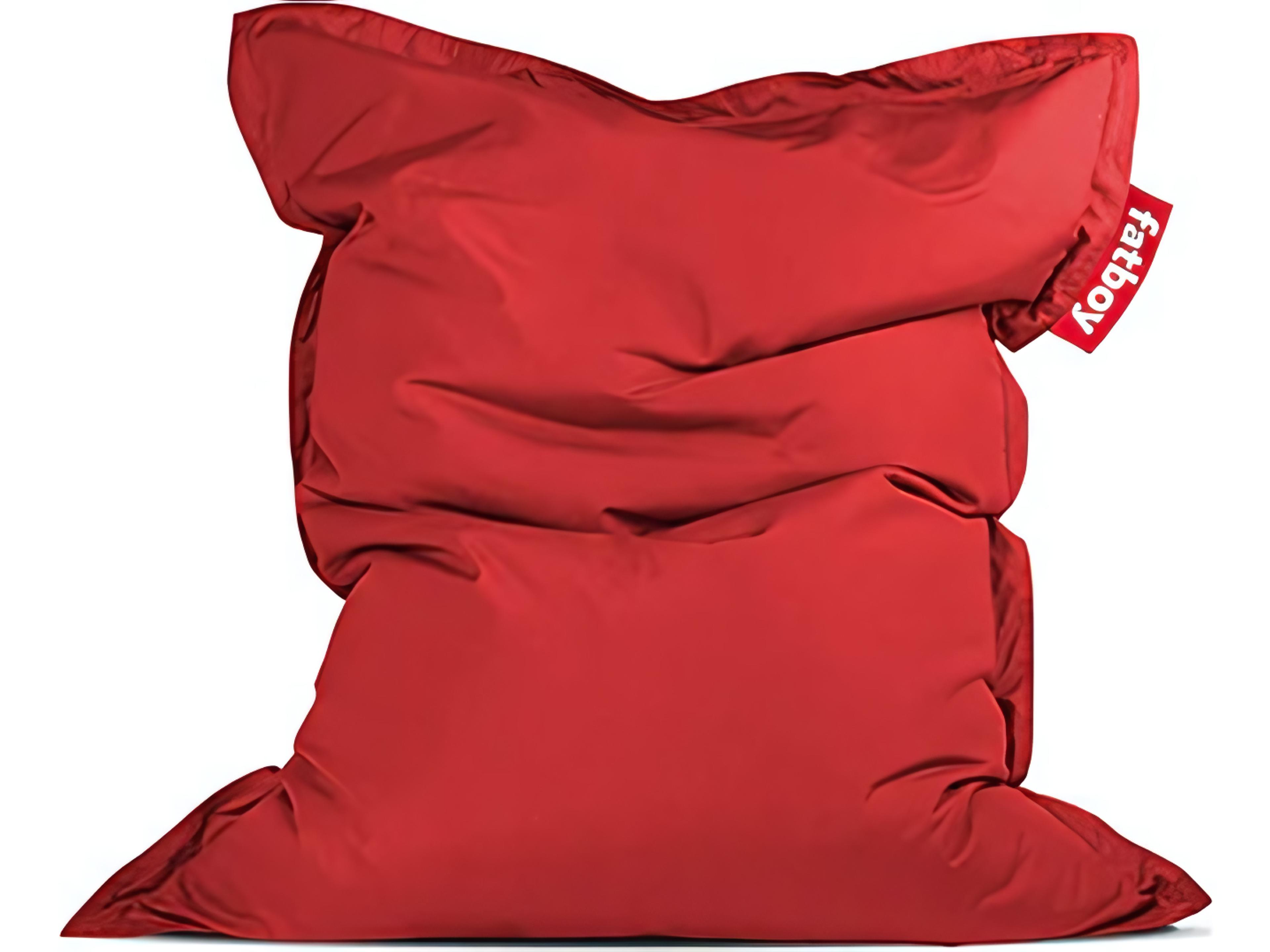 Original Slim Bean Bag Chair in Red