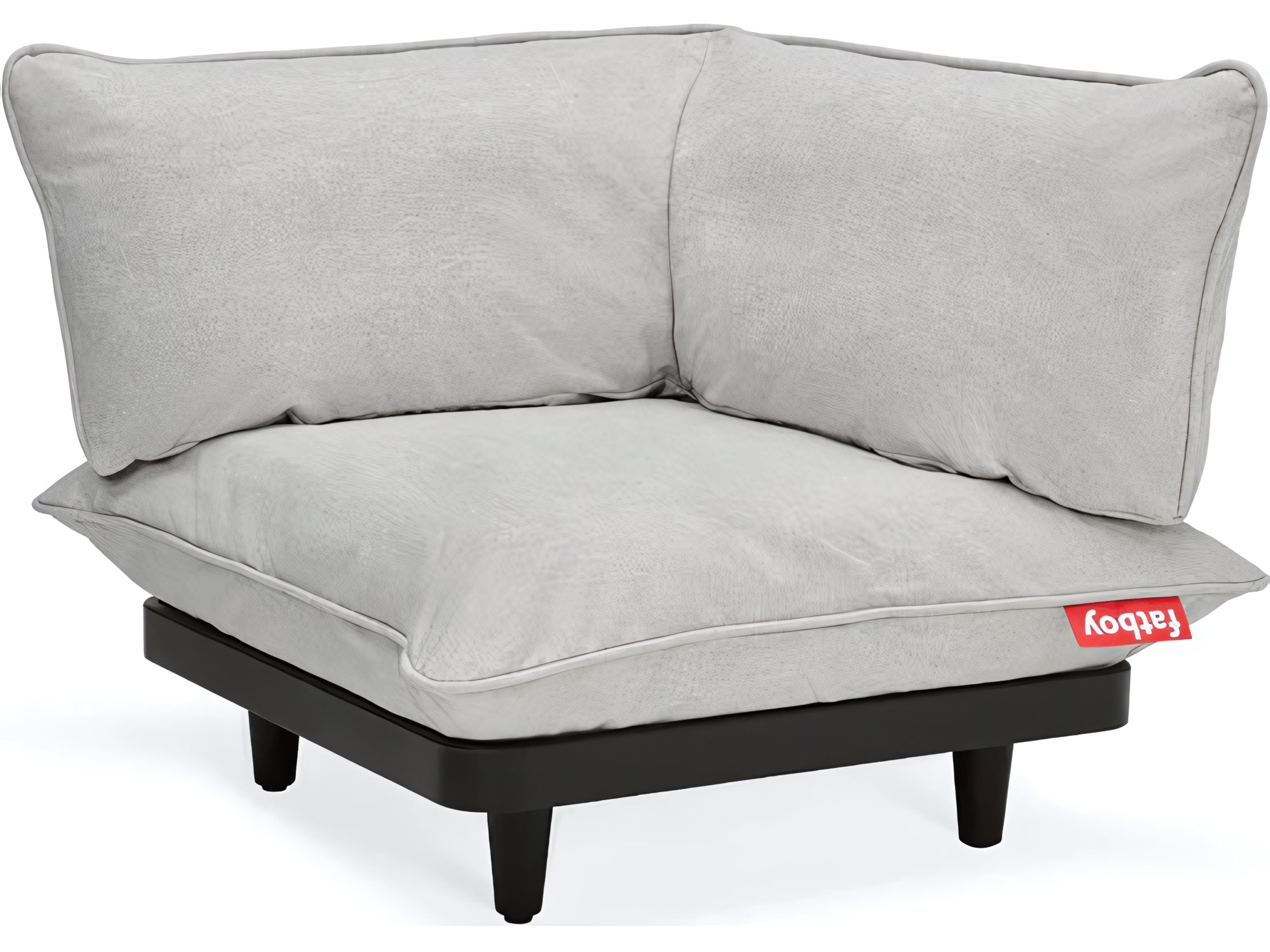 Paletti Corner Lounge Chair in Mist