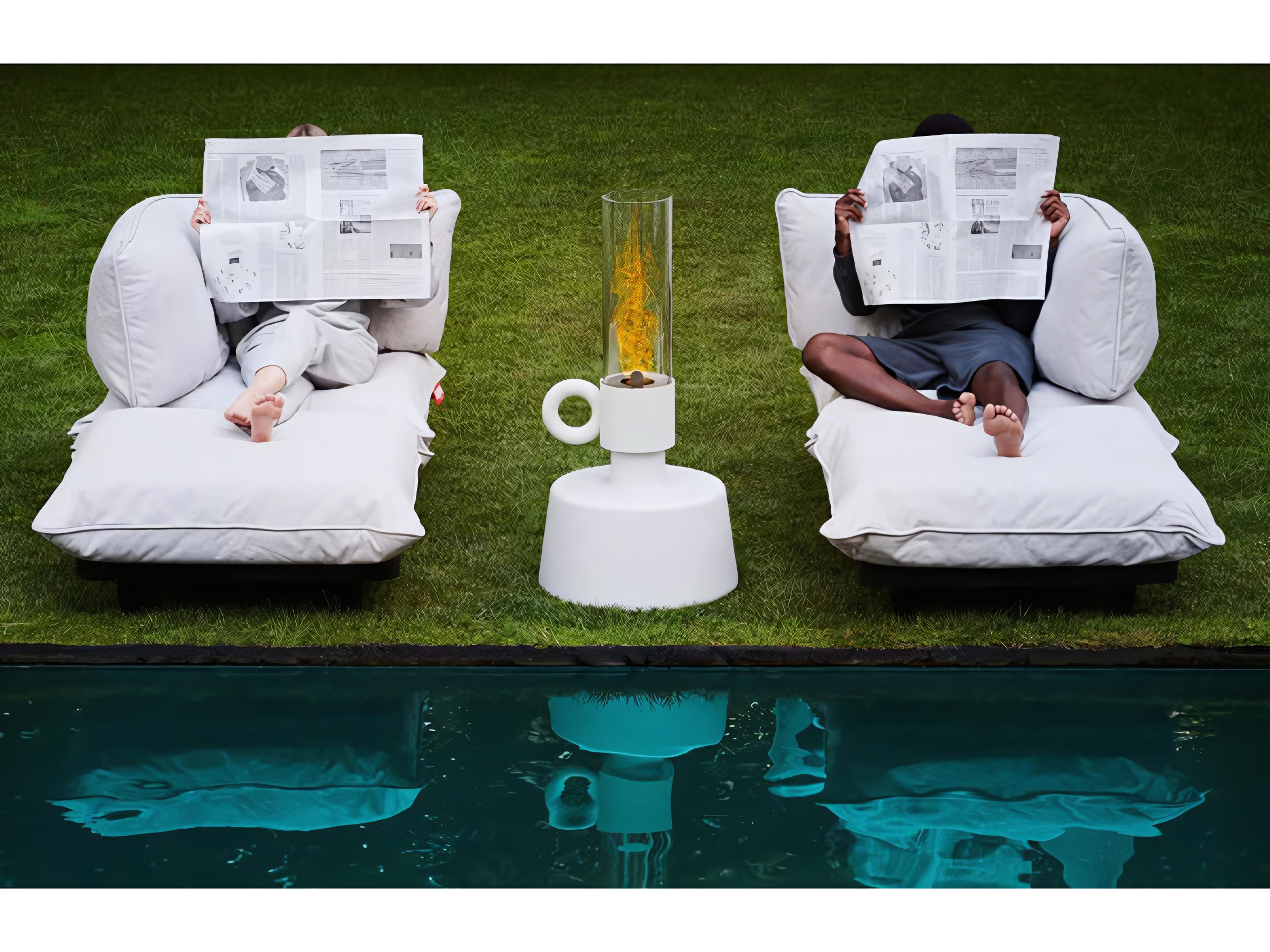 Fatboy Outdoor Paletti Hocker in Mist