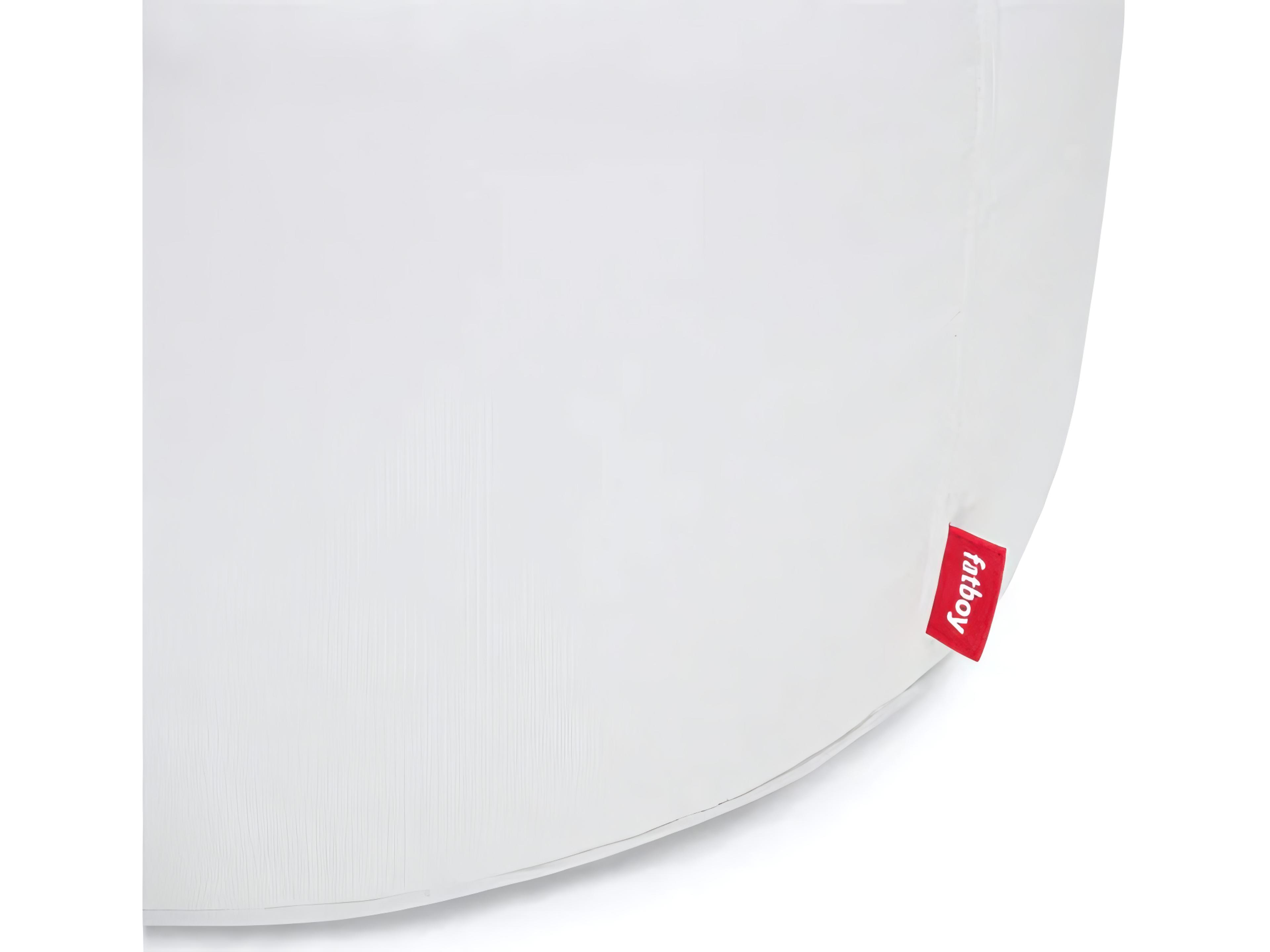 Fatboy Outdoor Point Large Pouf in Natural White