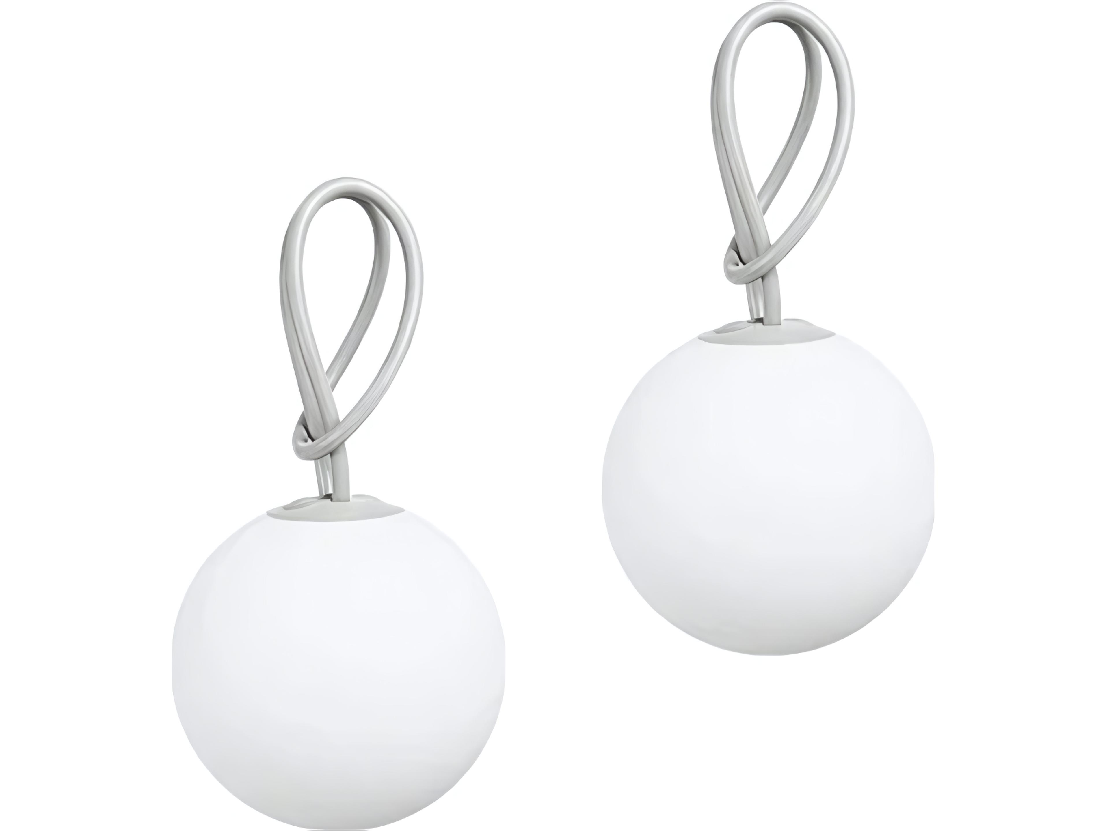 Bolleke Hanging Lamp Duo Pack in Light Grey