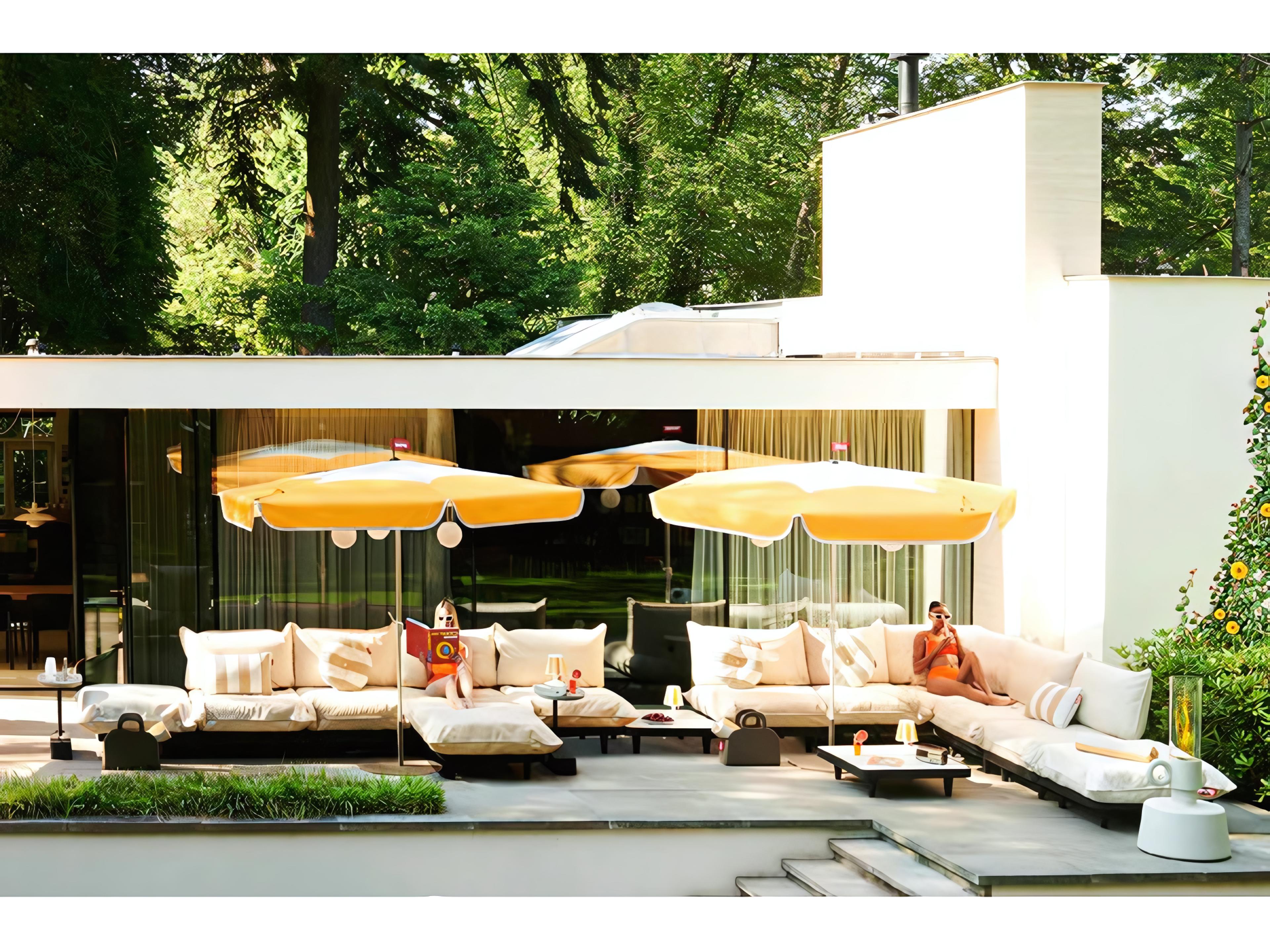 Fatboy Outdoor Paletti Large Lounge Set in Sahara