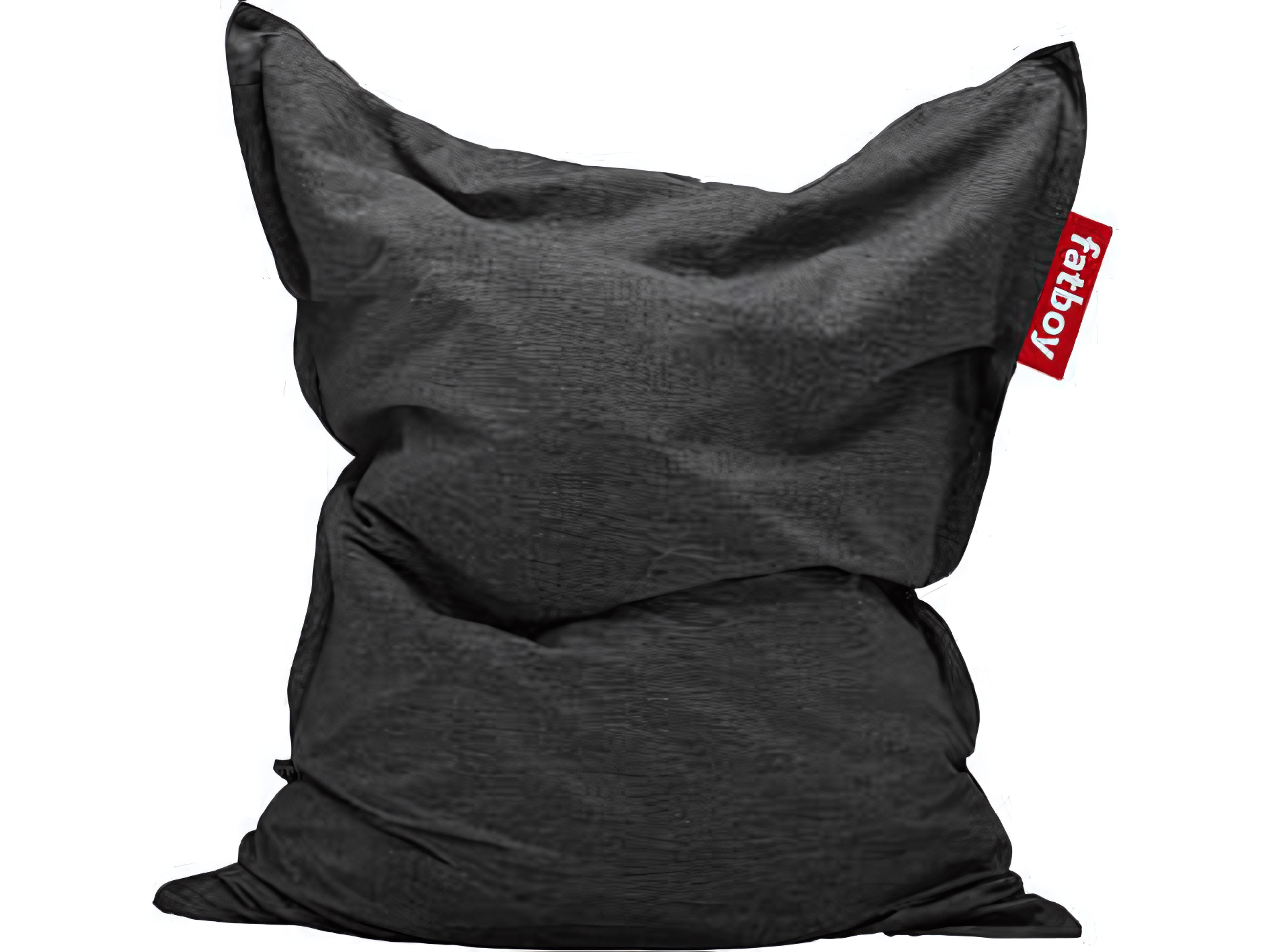 Fatboy Outdoor Original Slim Bean Bag Chair Rock 'n Roll Rocker Bundle in Thunder Grey