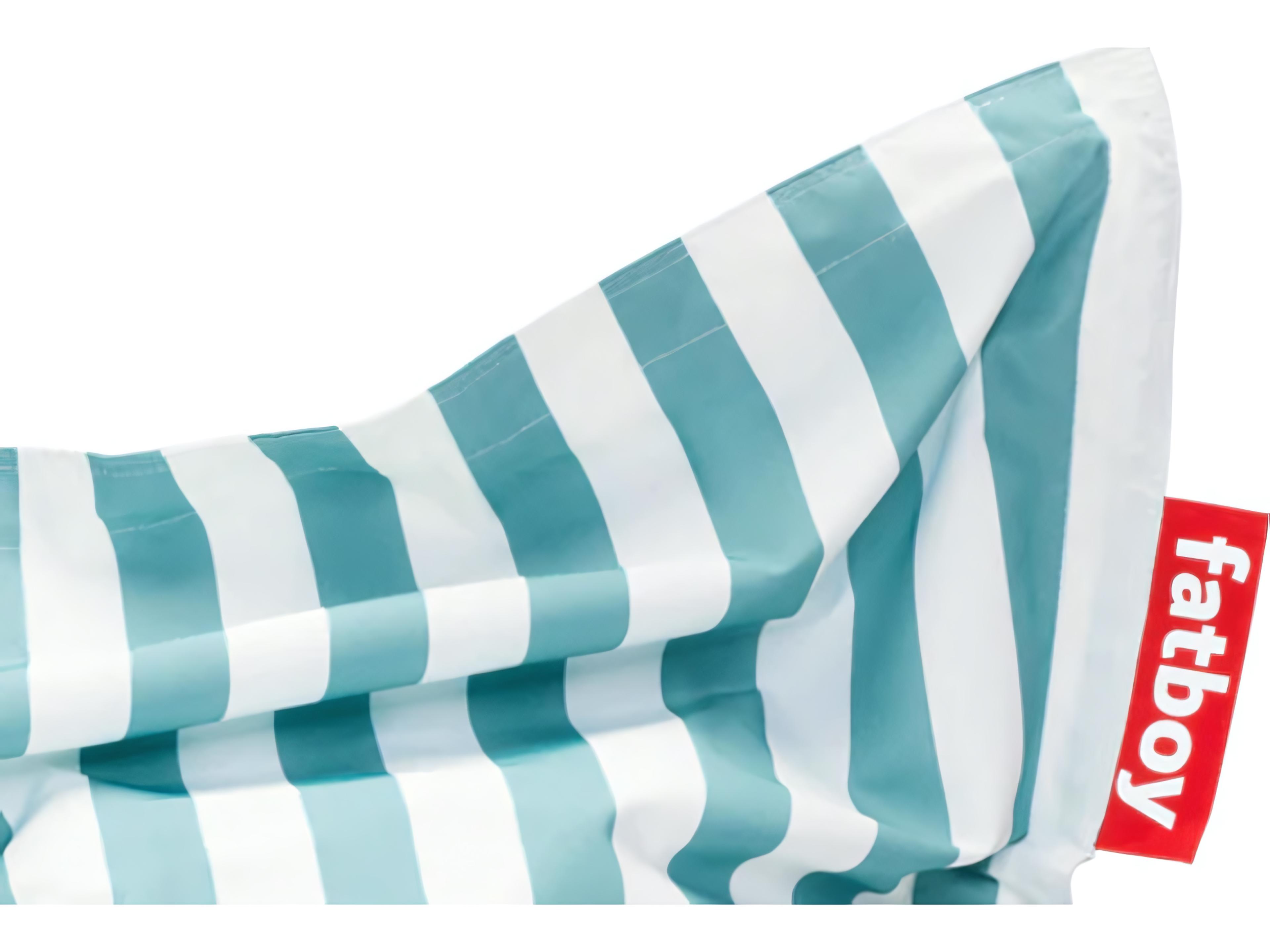 Fatboy Outdoor Original Slim Bean Bag Chair in Stripe Azur