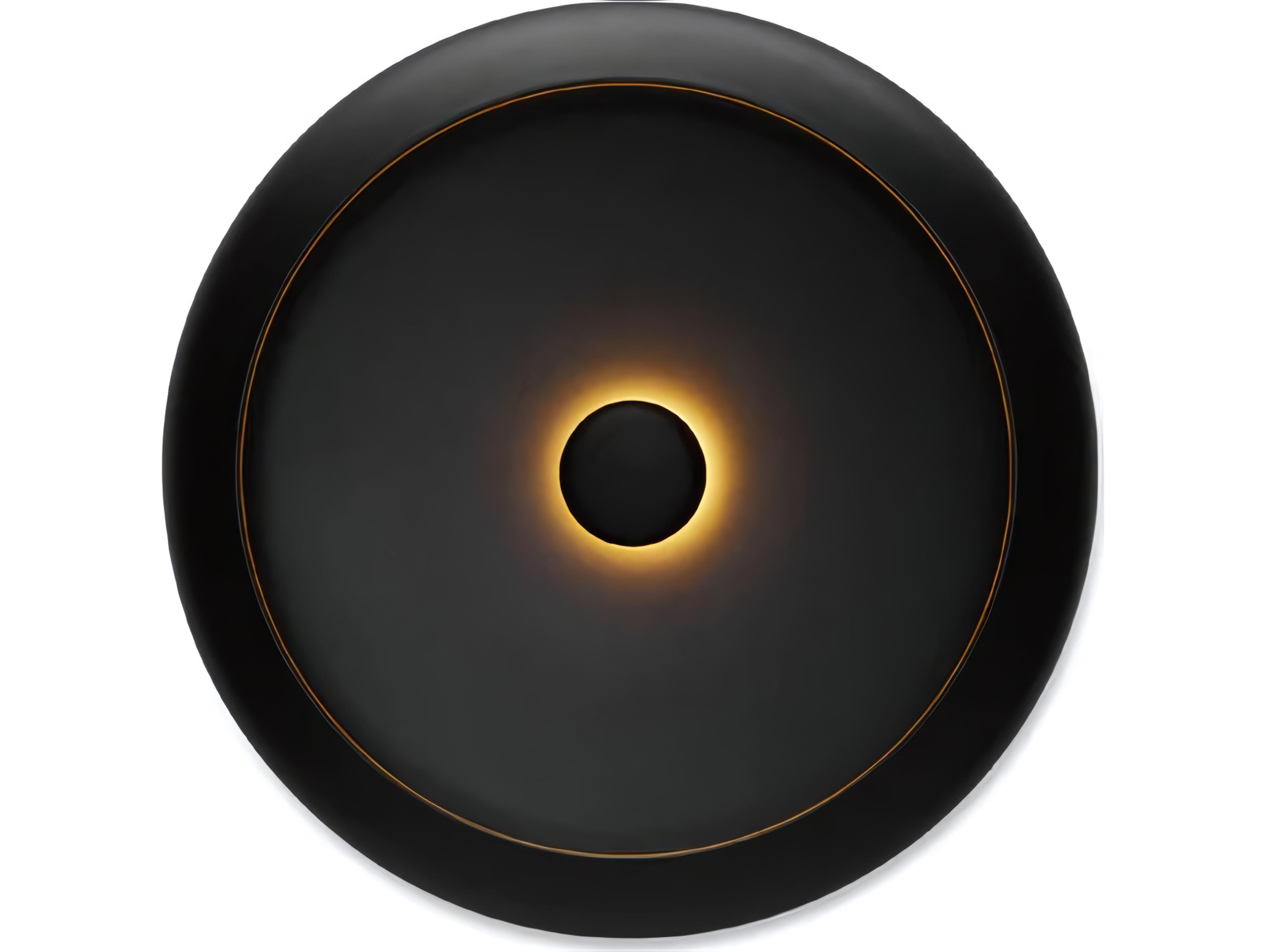 Large Wireless Hanging Lamp Bowl in Anthracite