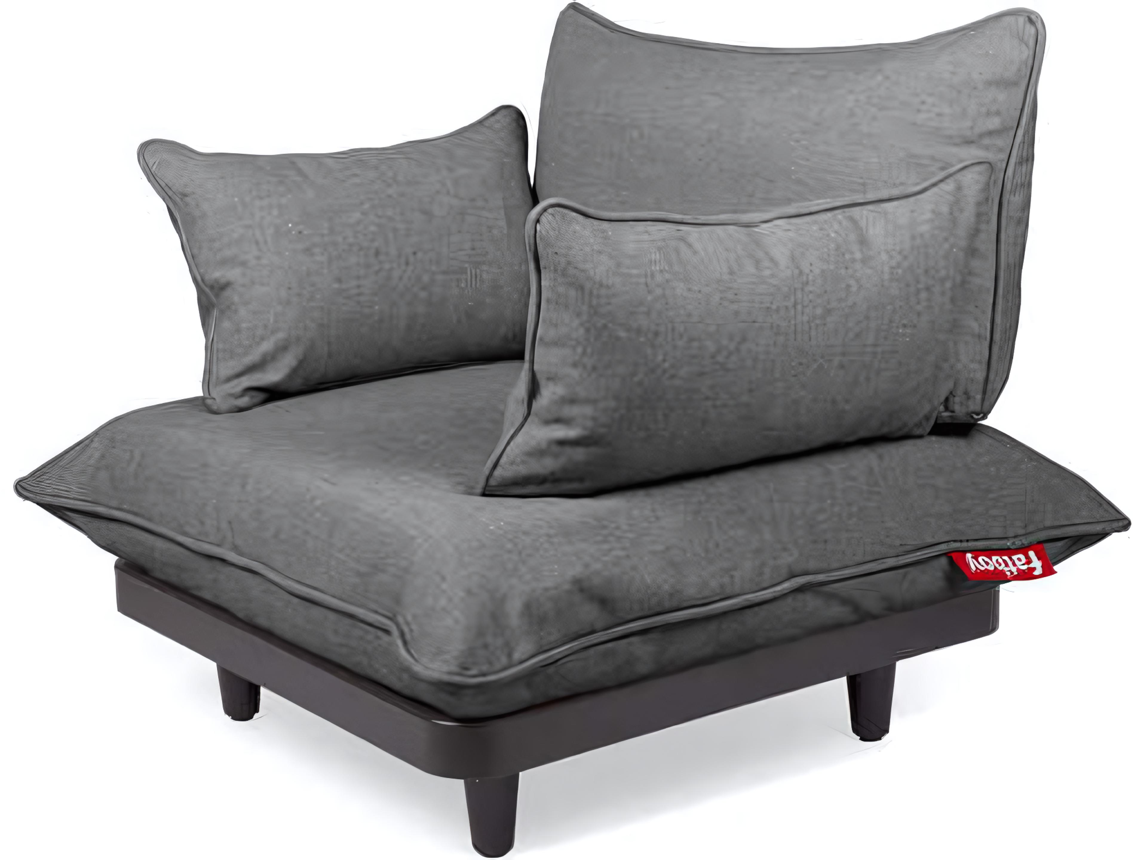 Paletti Lounge Chair in Rock Grey