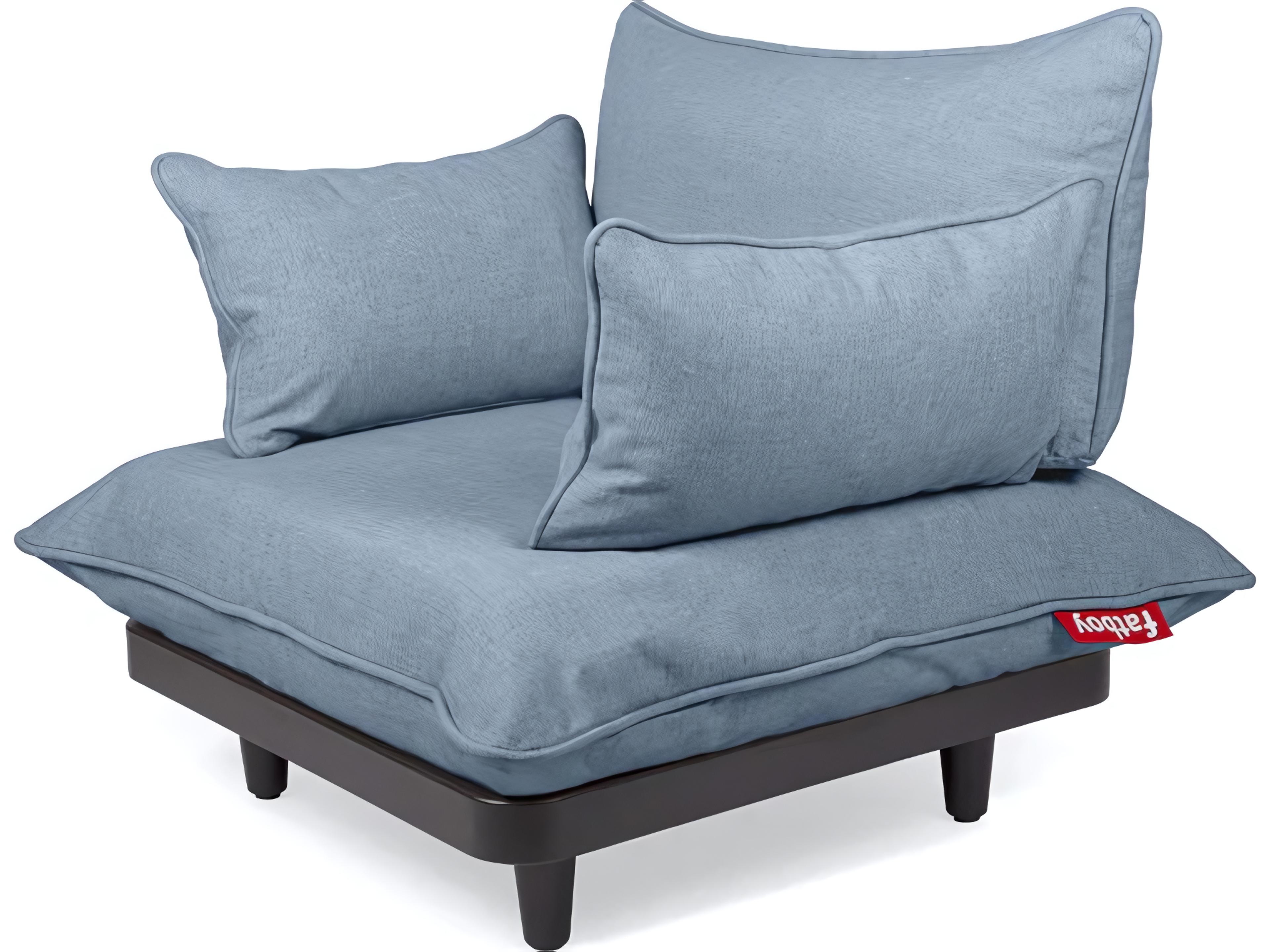 Paletti Lounge Chair in Storm Blue