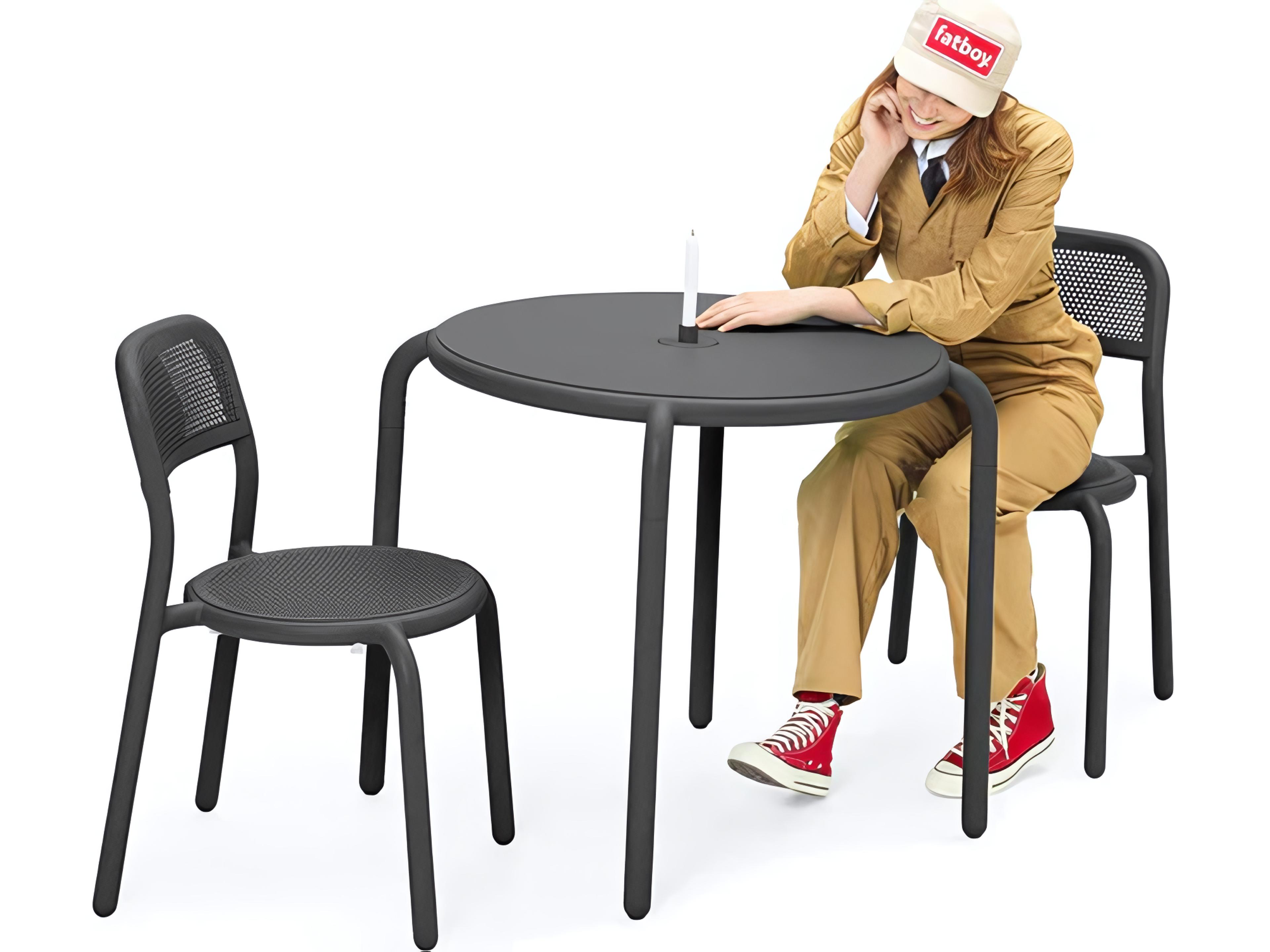 Fatboy Outdoor Toni Bistro Set in Anthracite