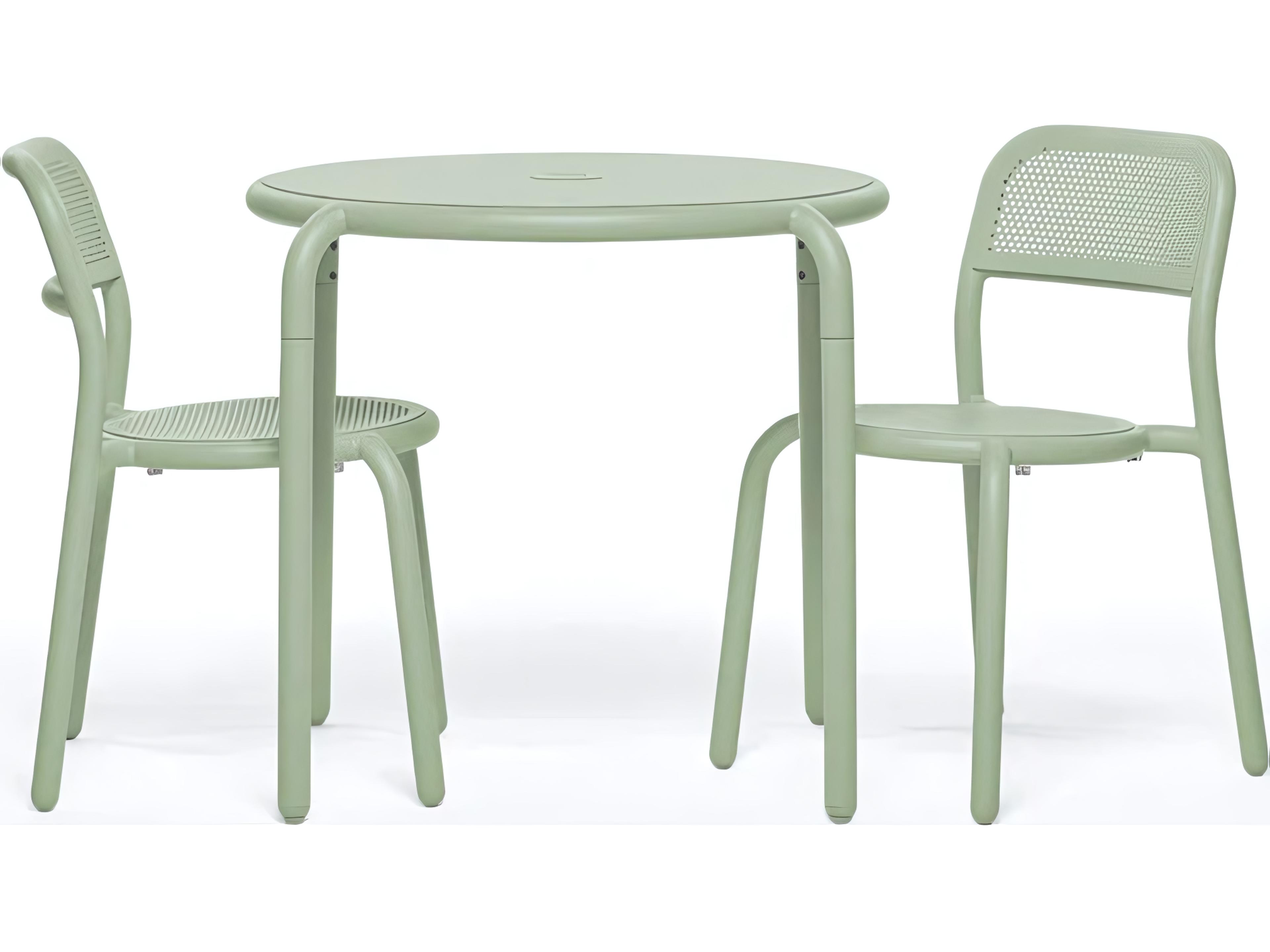 Fatboy Outdoor Toni Bistro Set in Mist Green