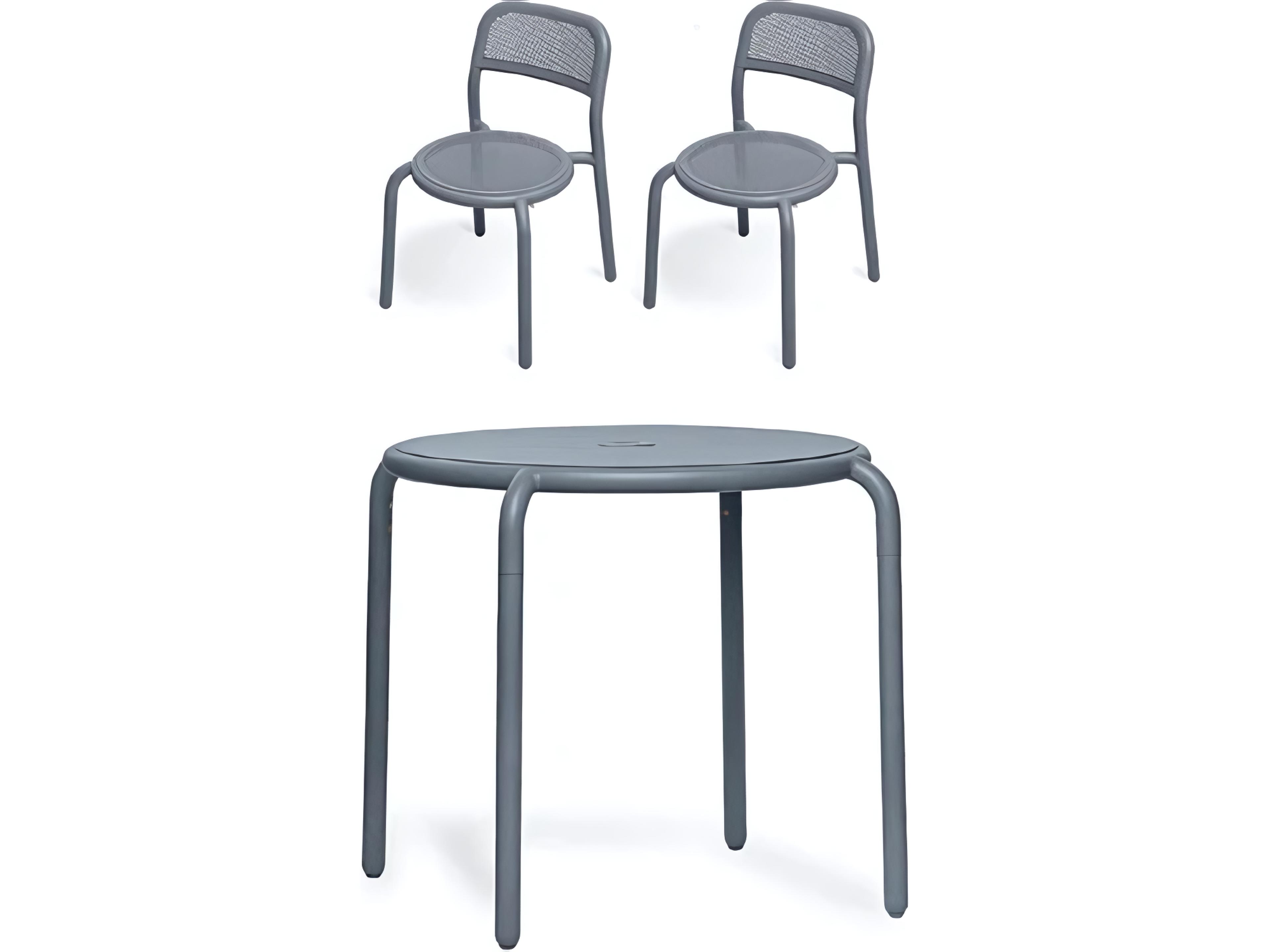 Toni Bistro Set in Elephant