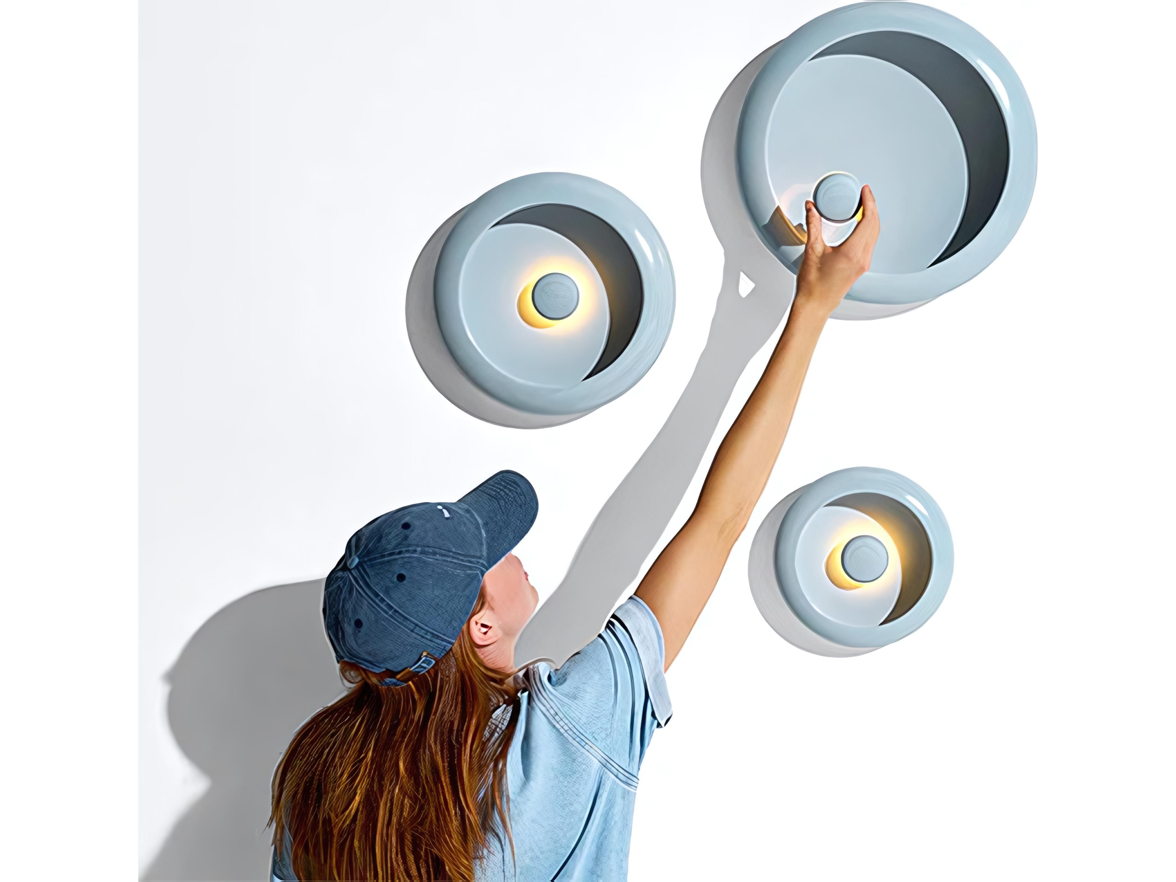 Fatboy Outdoor Oloha Trio Wireless Hanging Lamp Bowl Set in Jet Blue