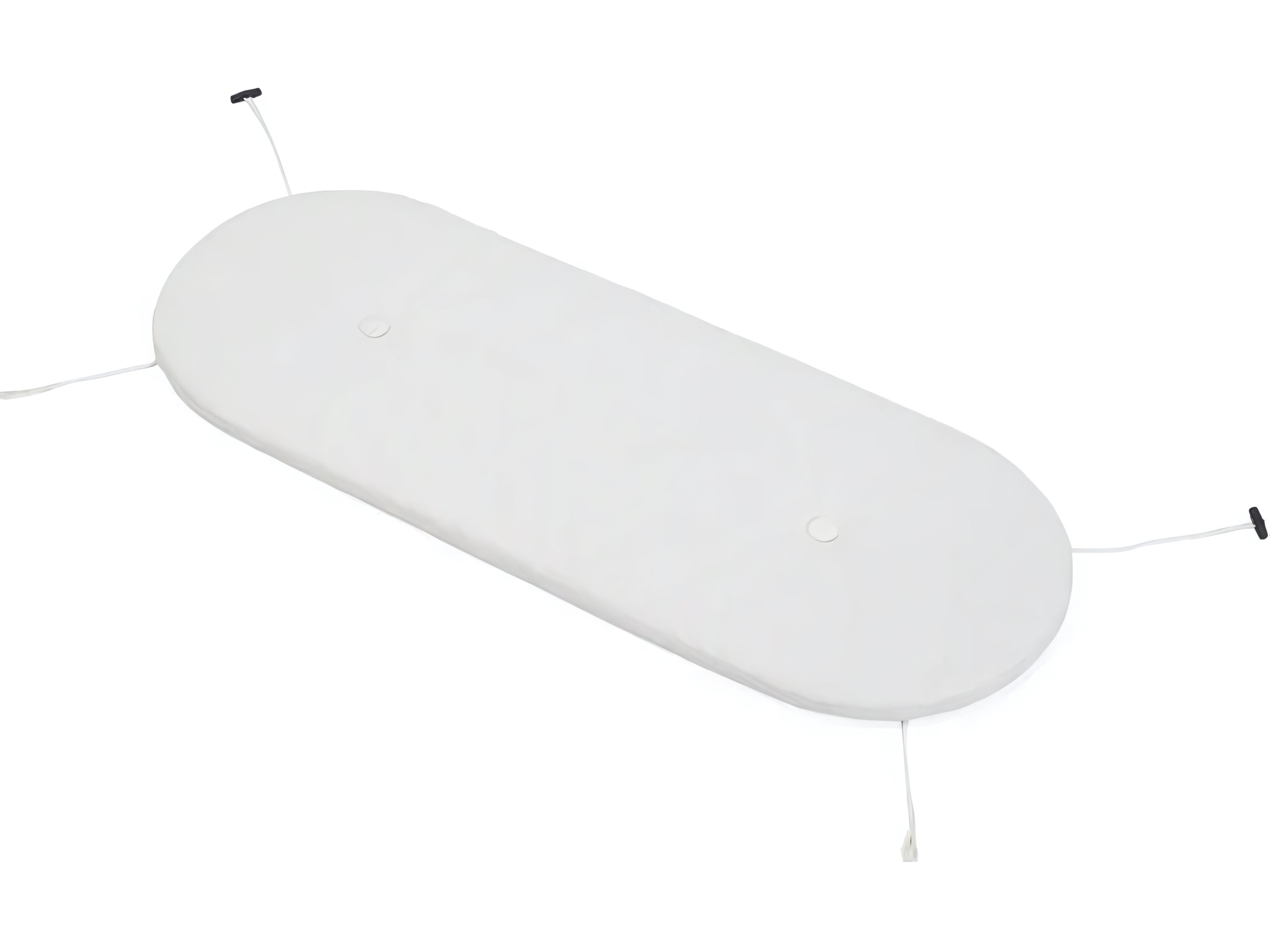 Toni Bankski Bench Pillow in Natural White