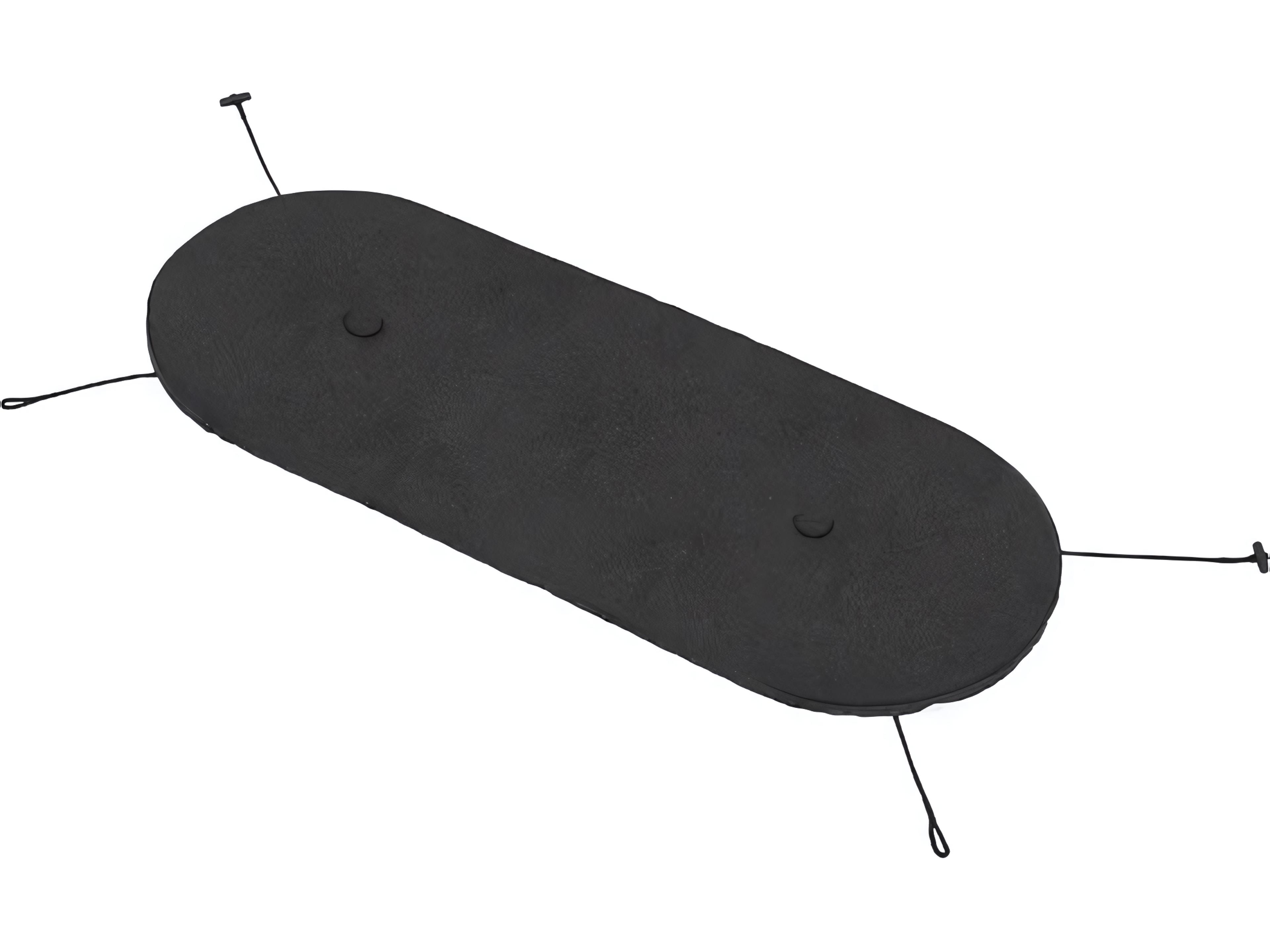 Toni Bankski Bench Pillow in Thunder Grey