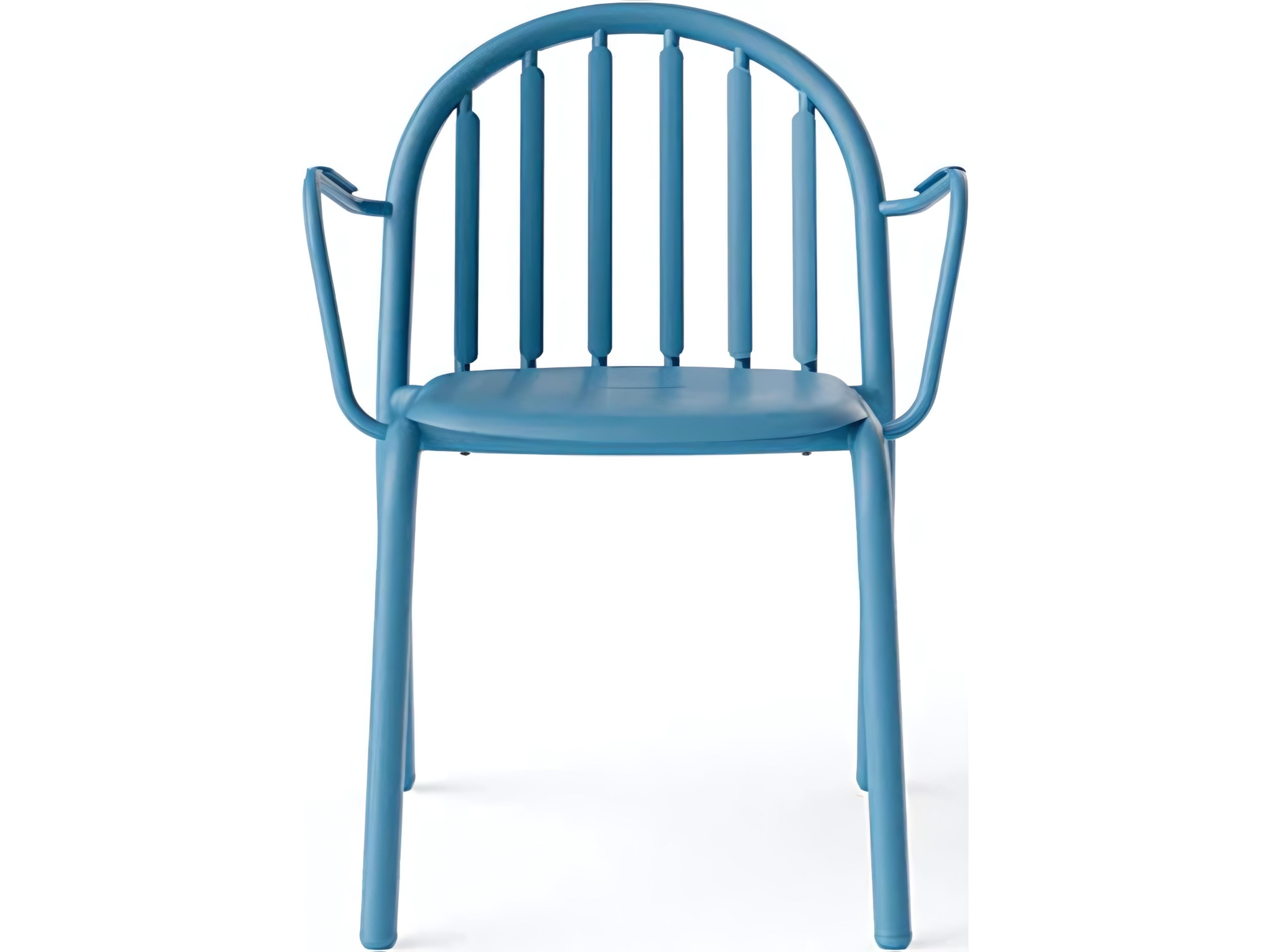 Fatboy Outdoor Fred's Stackable Armchair in Wave Blue